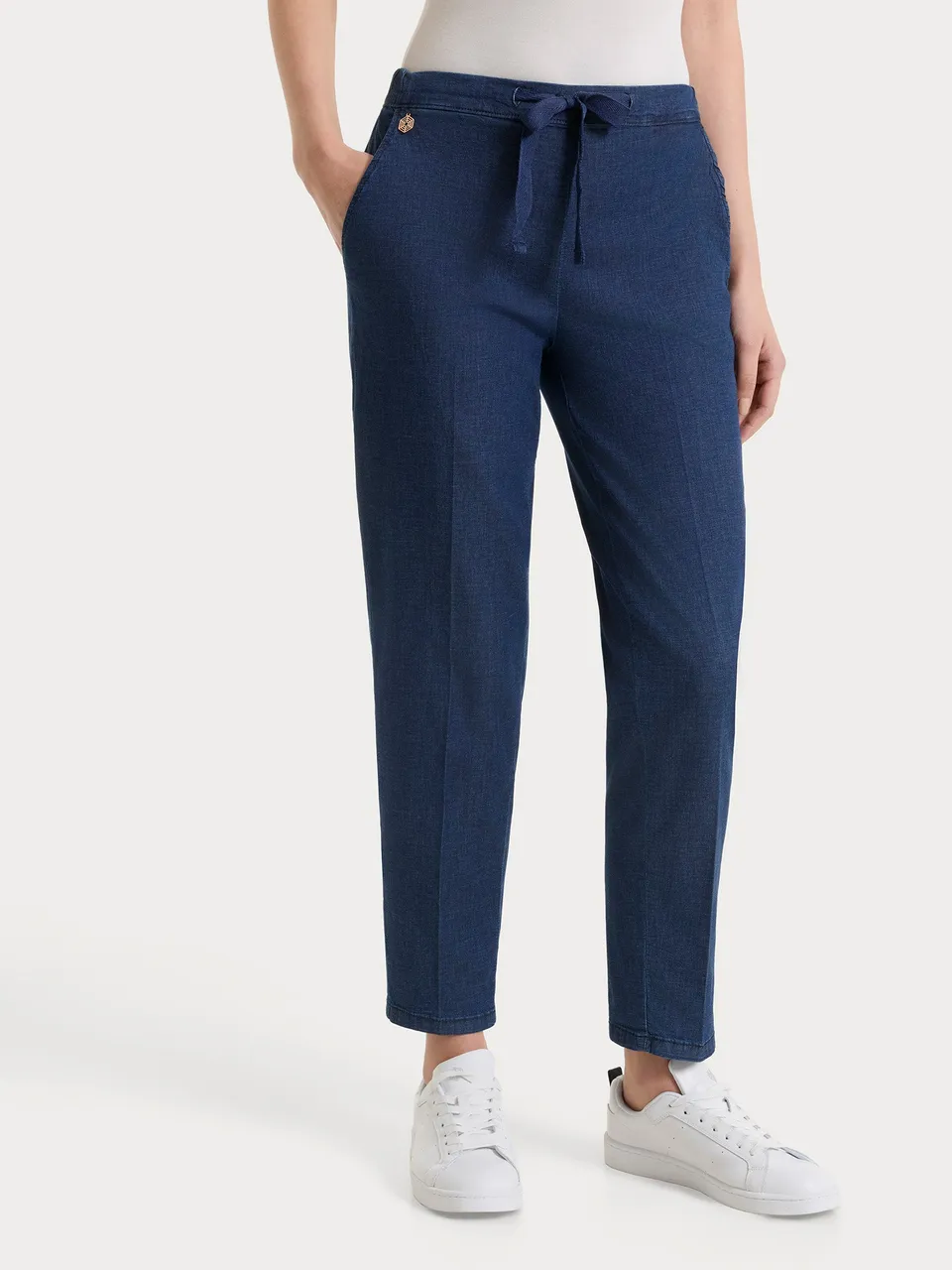 Ragno Super Light Denim Jeans Jogger Indigo leggero