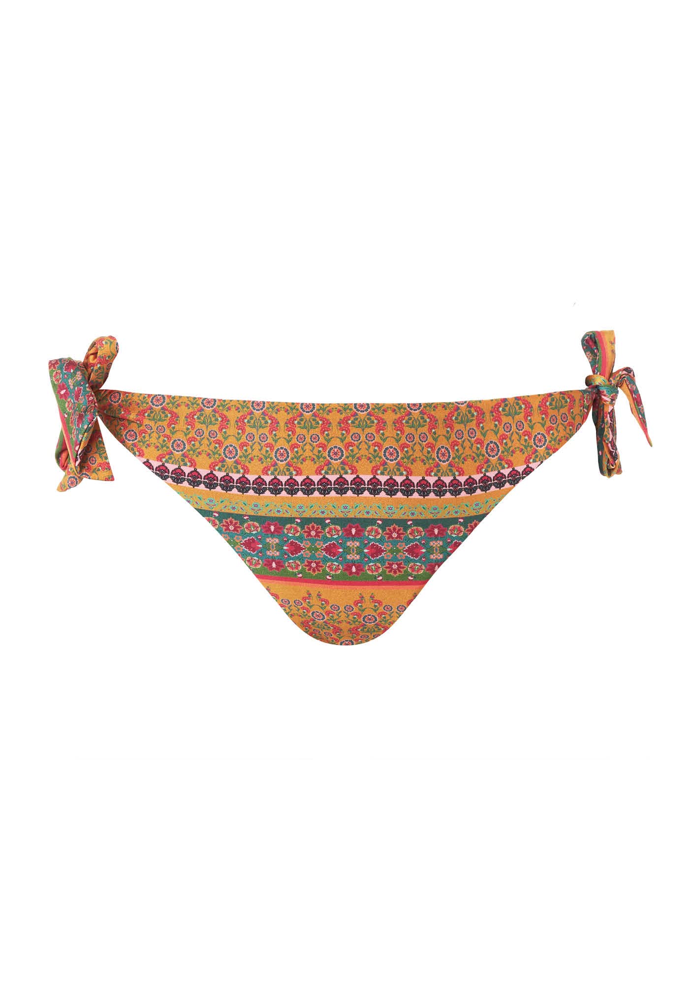 Goldenpoint slip bikini donna con fiocchi tinta unita XL