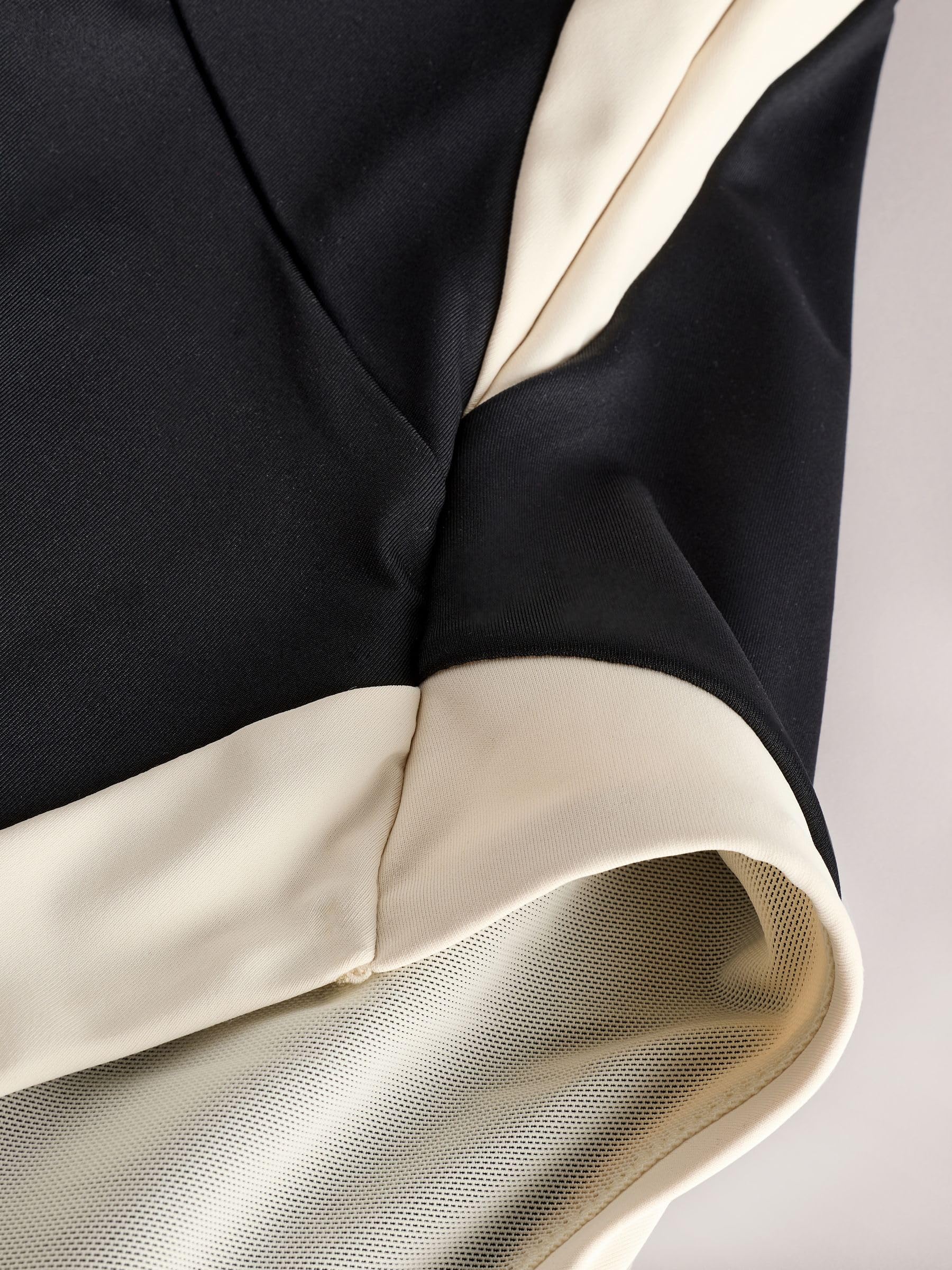 NEXT costume contenitivo 38 nero addome piatto