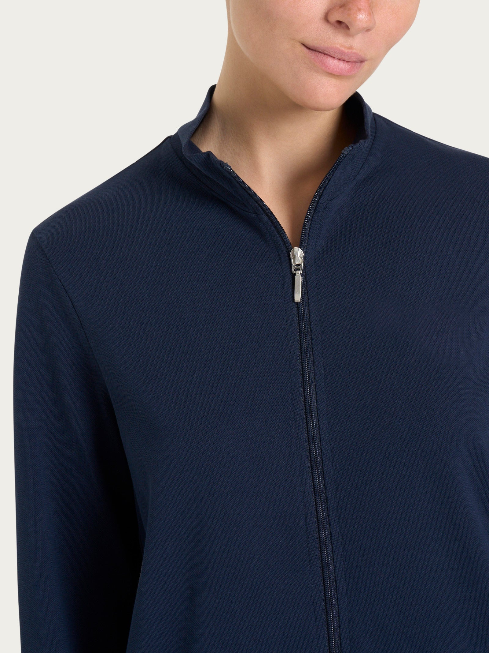 Ragno Eco Cotton Tuta Pigiama Zip Blu Outer Space