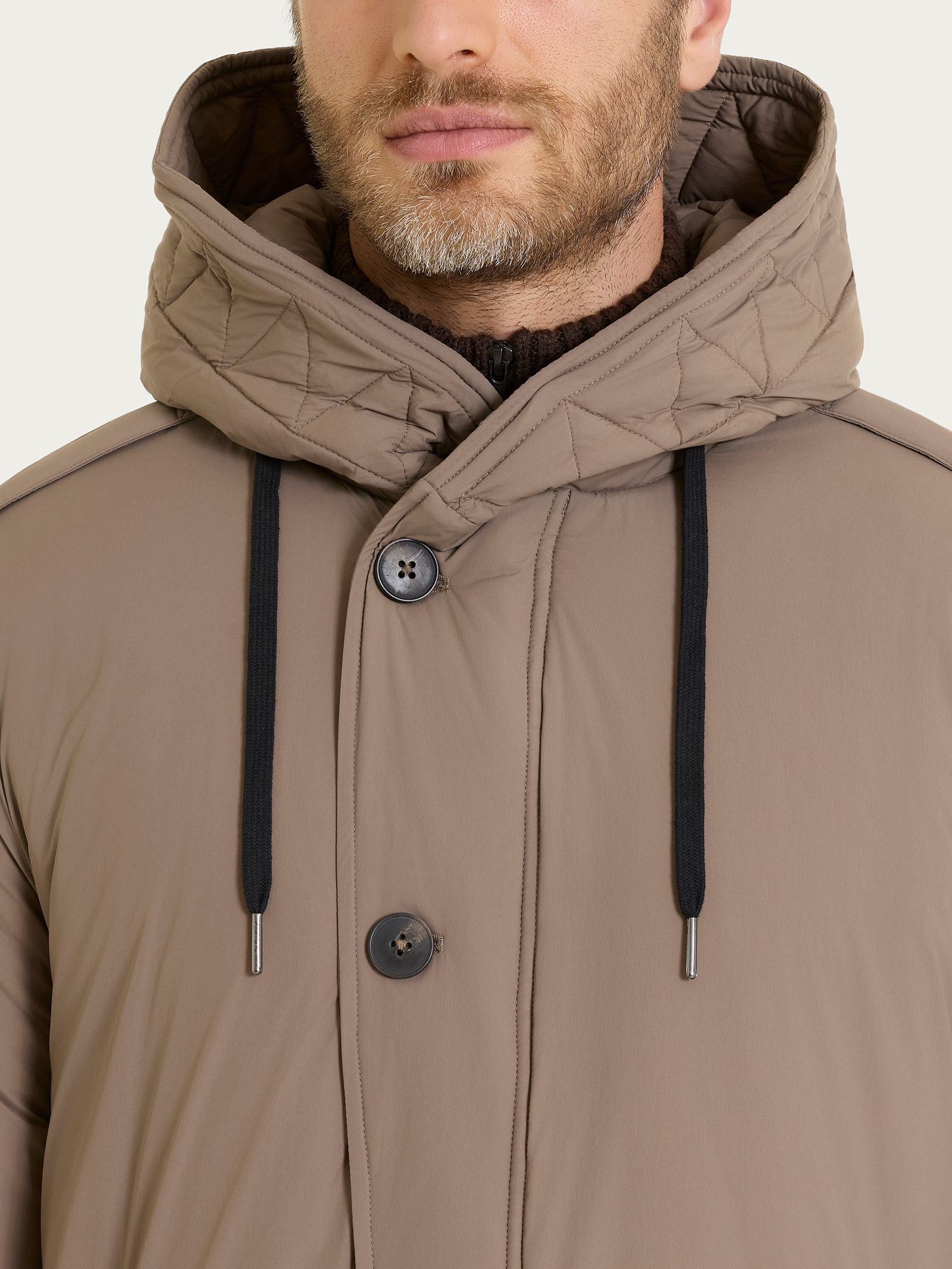 Ragno Anorak piumerino fango imbottito lana