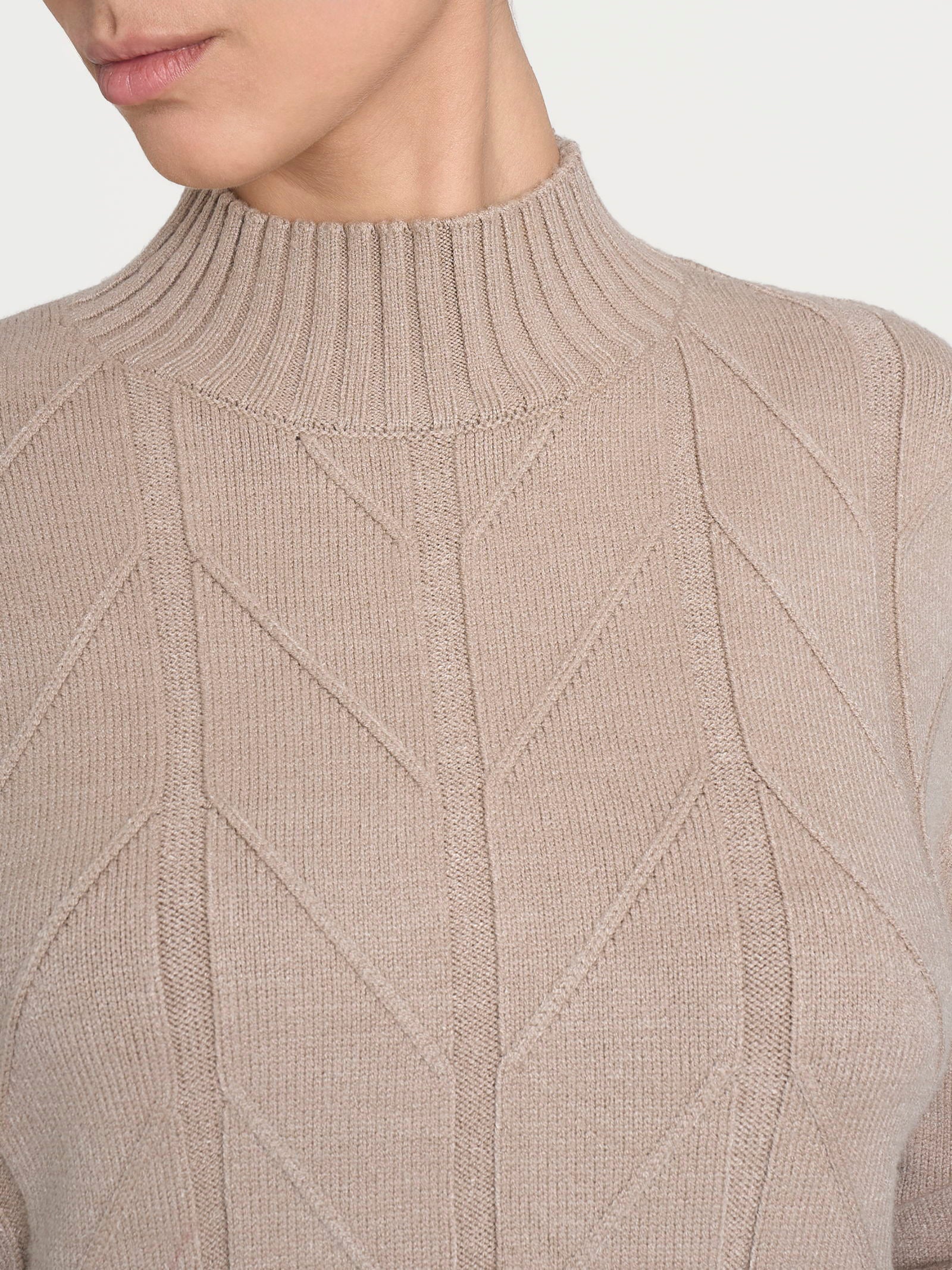 Ragno Super Soft Lupetto Spiga Cammello Mel