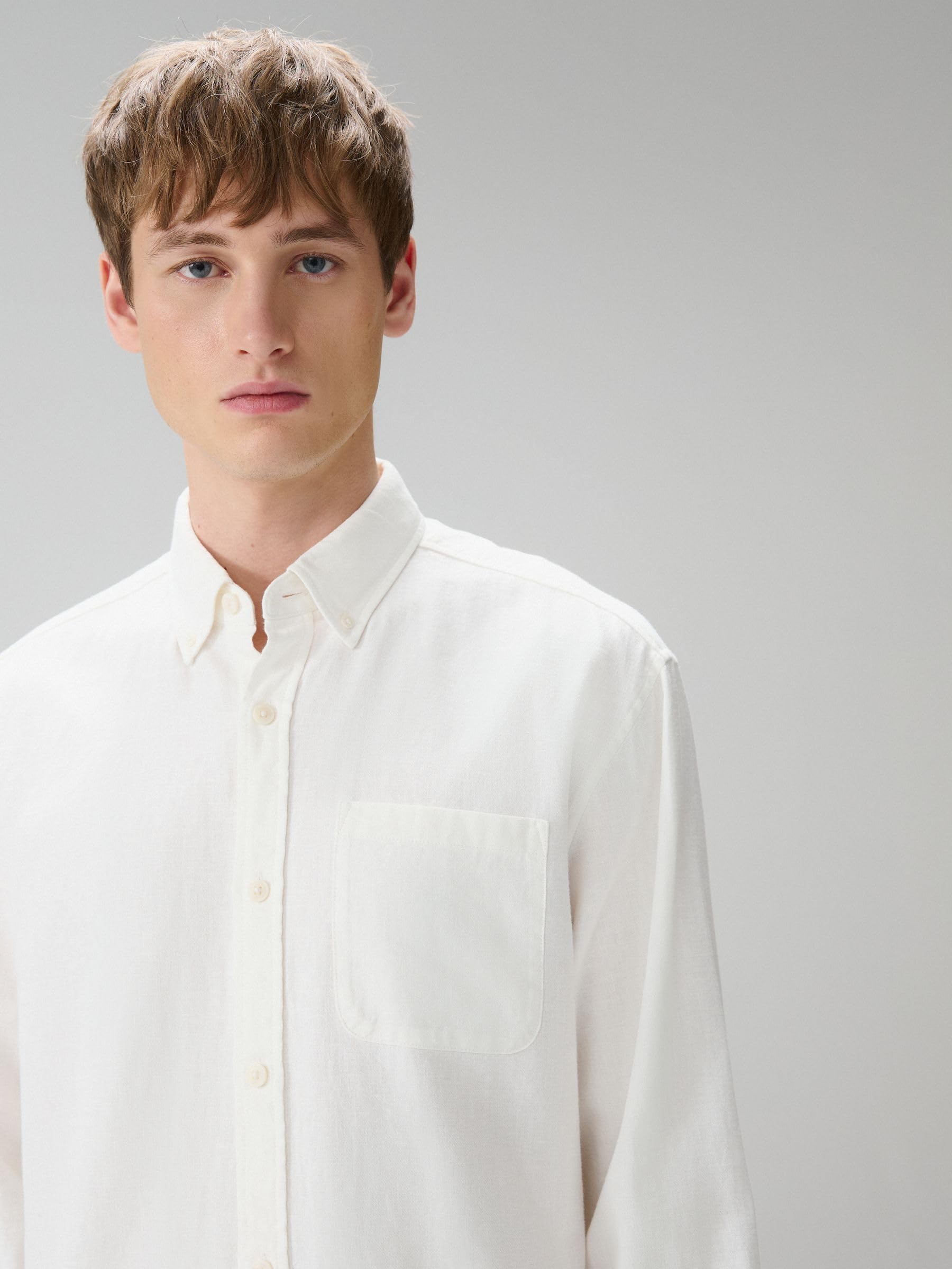 Next camicia uomo maniche lunghe lino cotone XXL