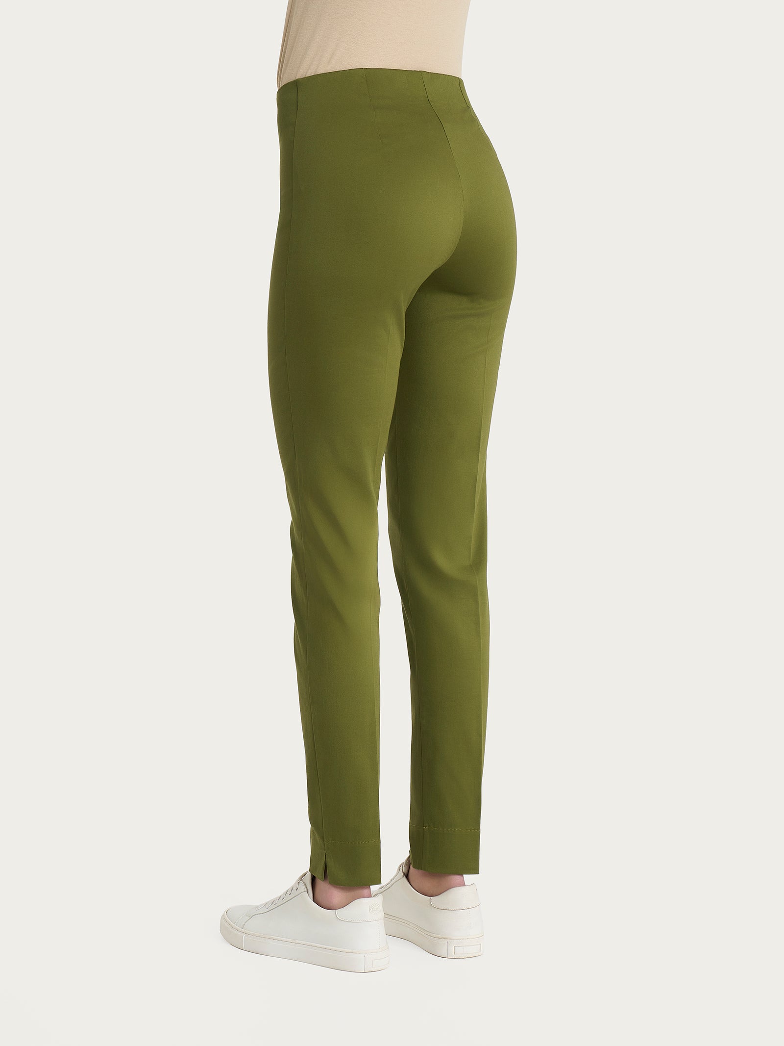 Ragno Satin Power pantalone a sigaretta spacchetti Sphagnum skinny
