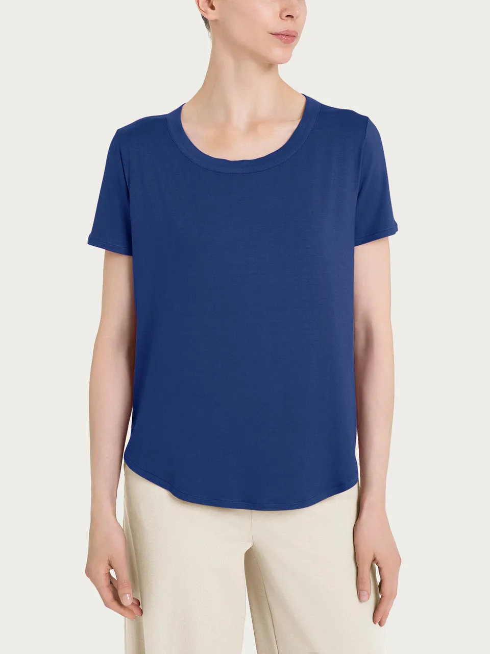 Ragno Viscosa Summer t-shirt maniche corte mirtillo fresca