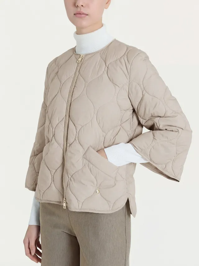 Ragno Onion Quilt piumino donna marrone Crockery