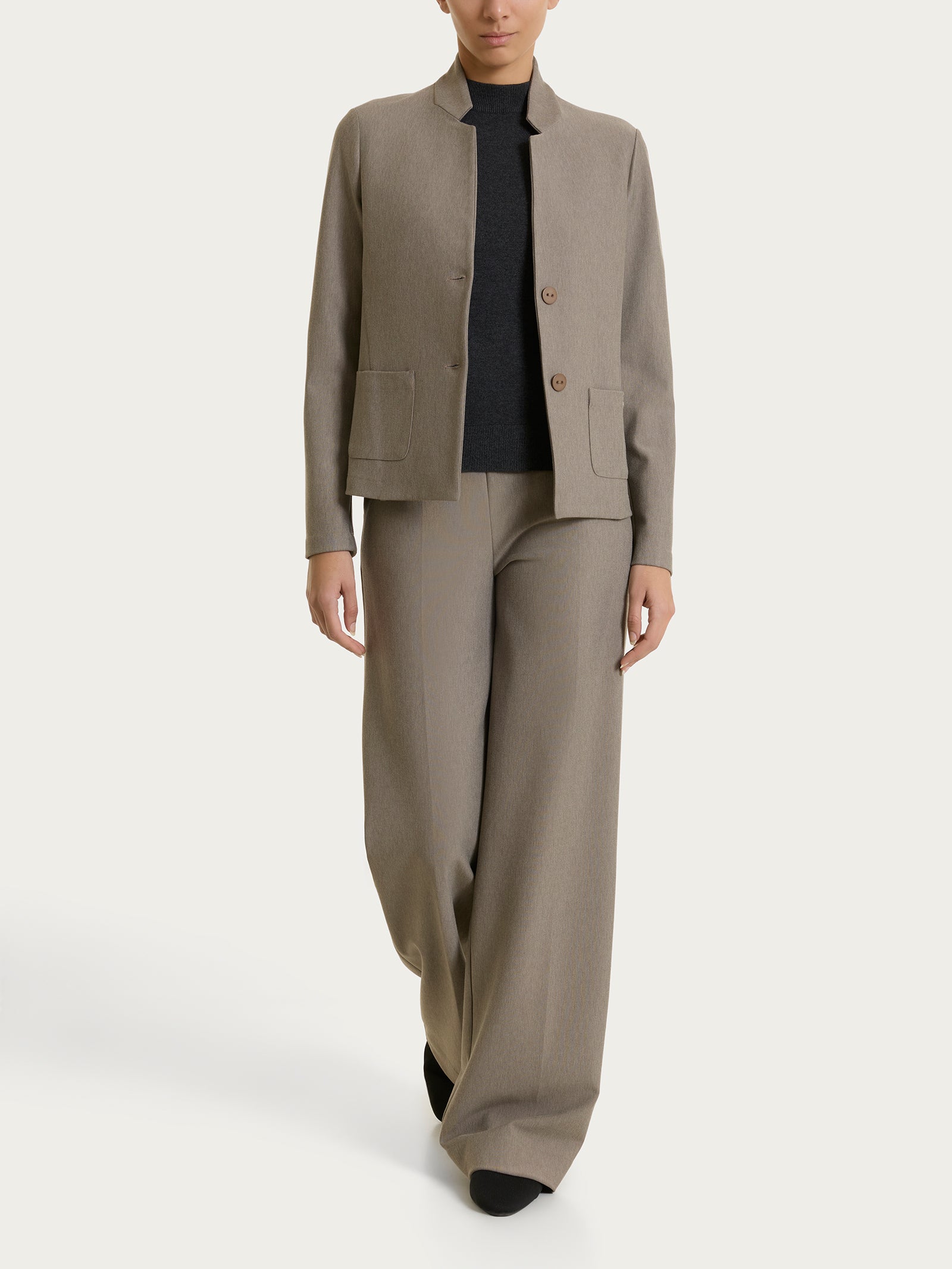 Ragno Compact Blazer Corto Glace Viscosa