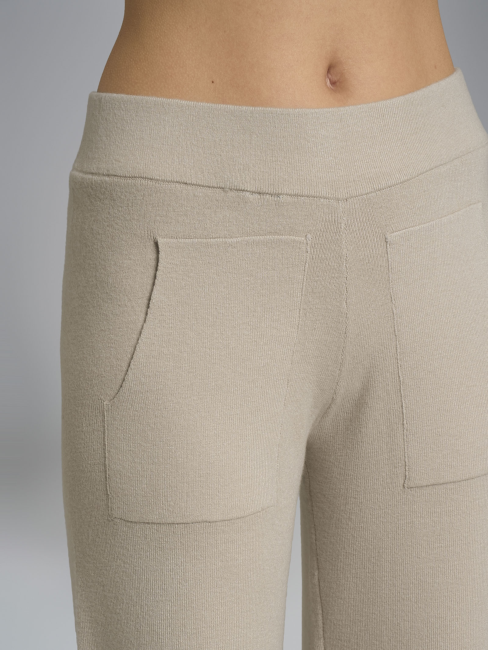 Ragno Homewear The Wide Leg pantalone Champignon Super Soft