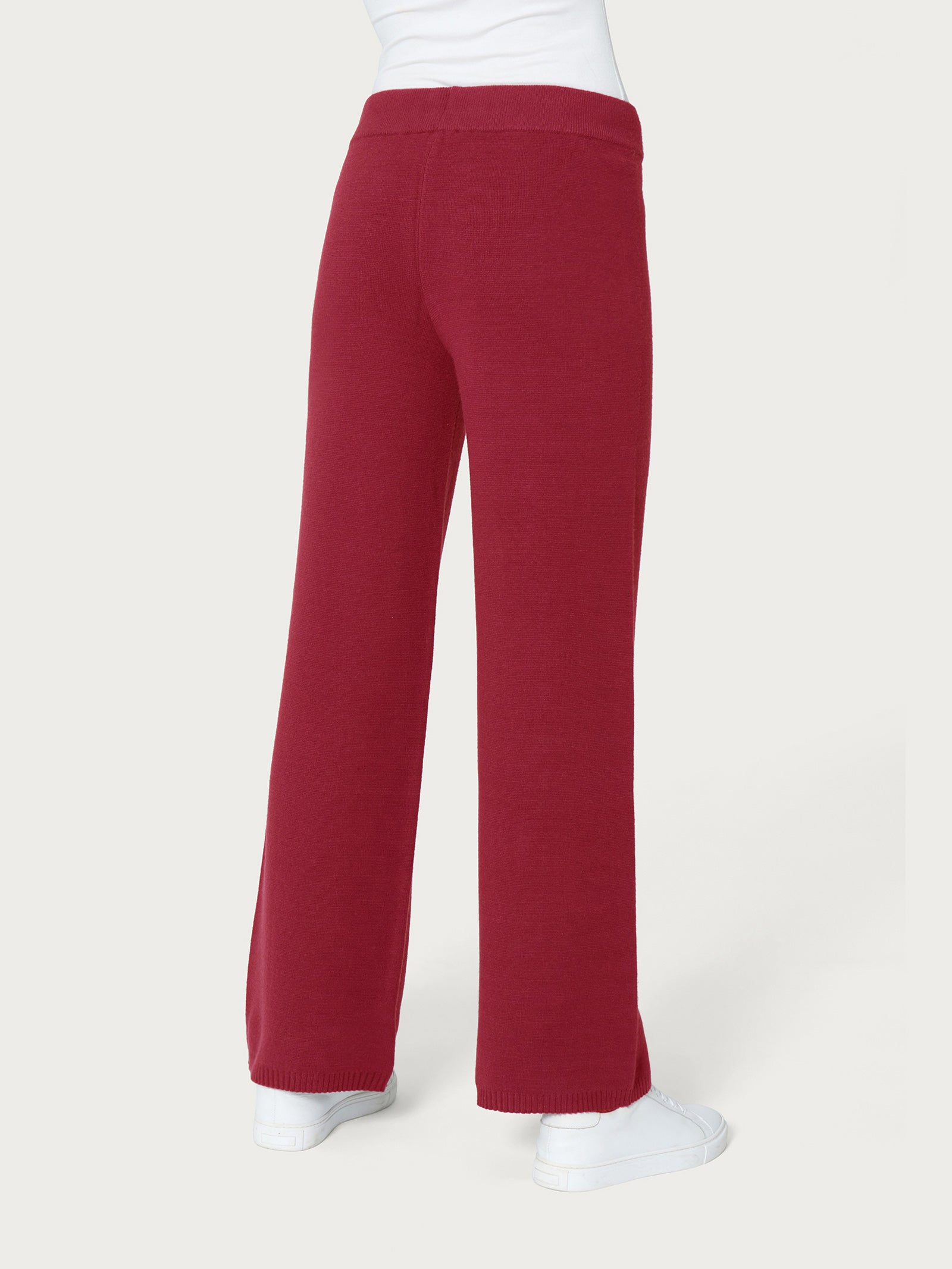 Ragno Super Soft pantalone ampio rosso gamba larga