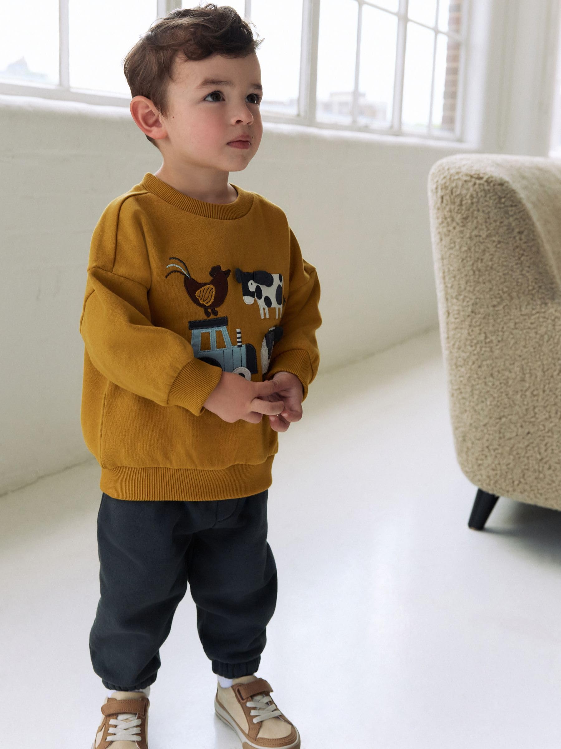 Geo Next completo felpa jogging ragazzo colourblock uso quotidiano