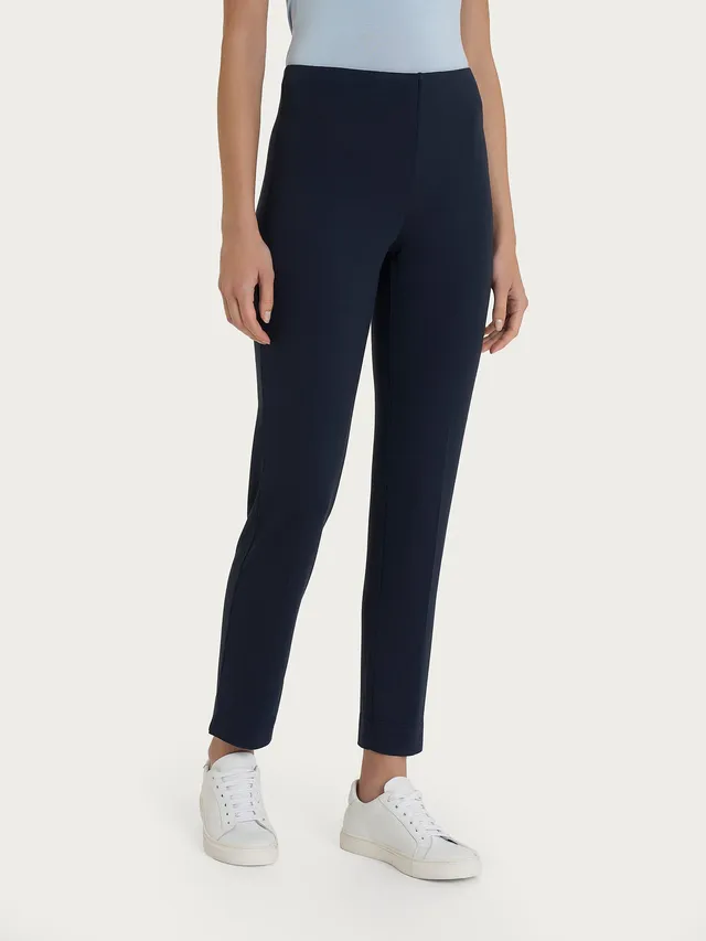 Ragno Relaxed Wardrobe Pantalone Capri Spacchetti Bleu viscosa