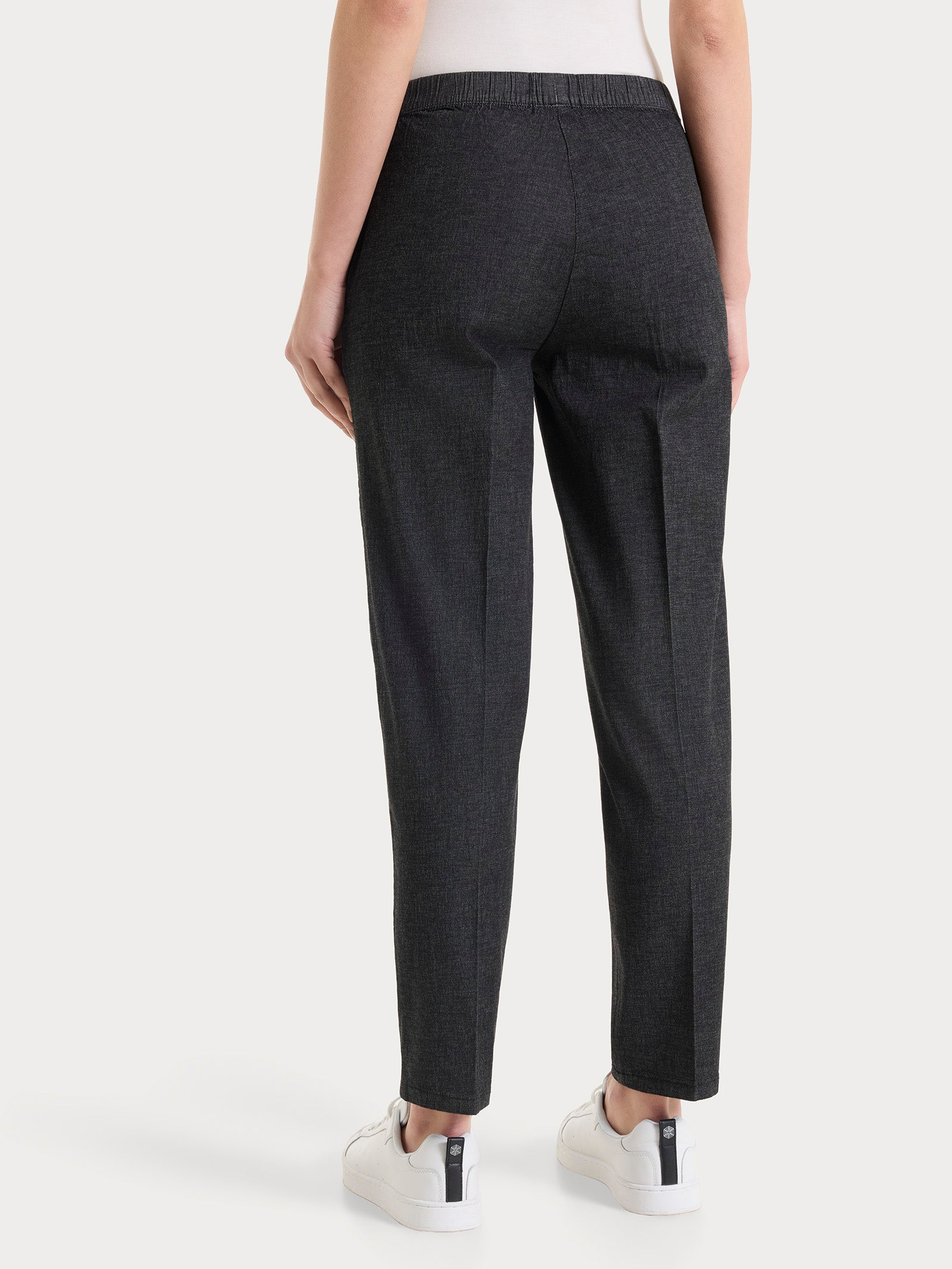 Ragno Super Light Denim Jeans Jogger con tasche nero Gray Black leggero