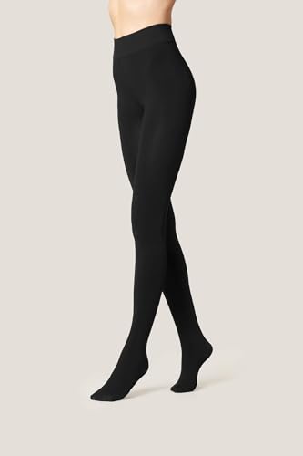 Goldenpoint collant donna con pile caldo invernale