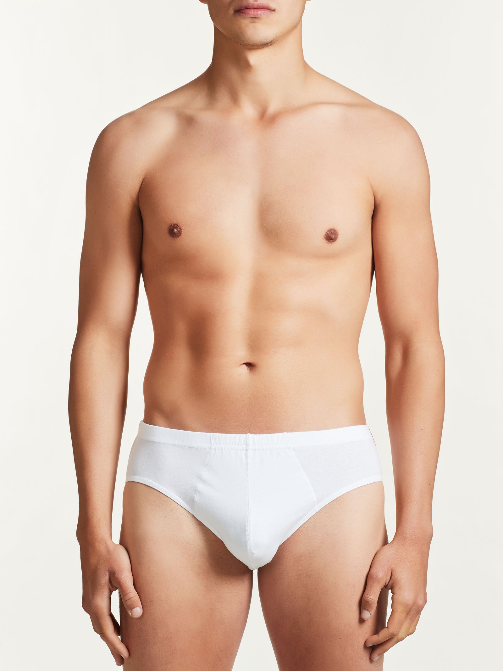 Ragno 100% Cotton slip uomo bianco B.co Bipack jersey cotone