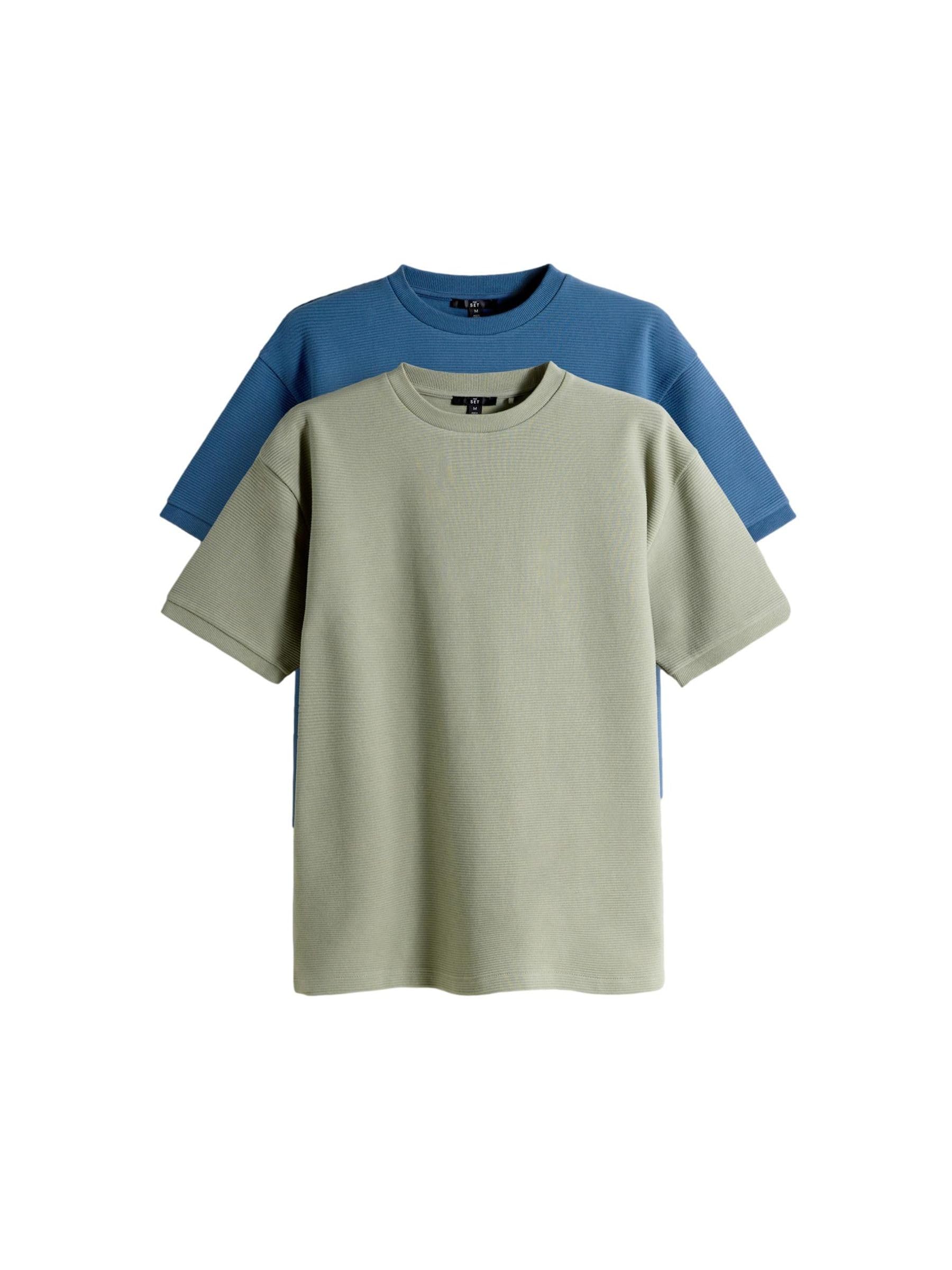 Geo Next The Set t-shirt uomo 2 pezzi girocollo