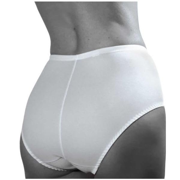 Lady C Pancerina Lycra Cotone Bianco S