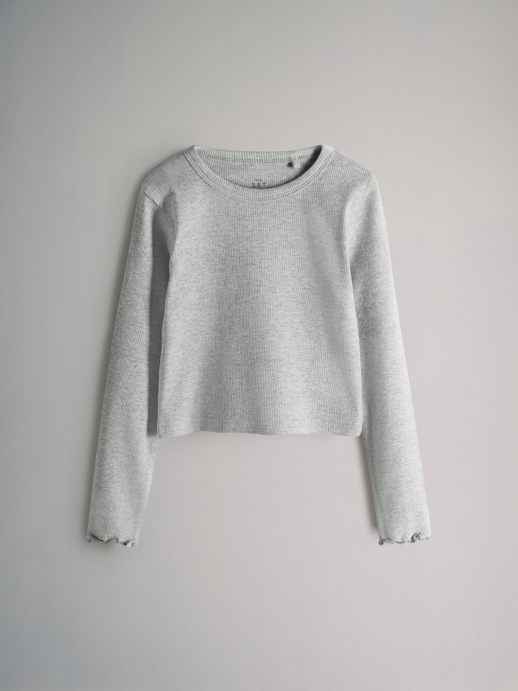 The Set maglia coste bambina 7 pezzi manica lunga