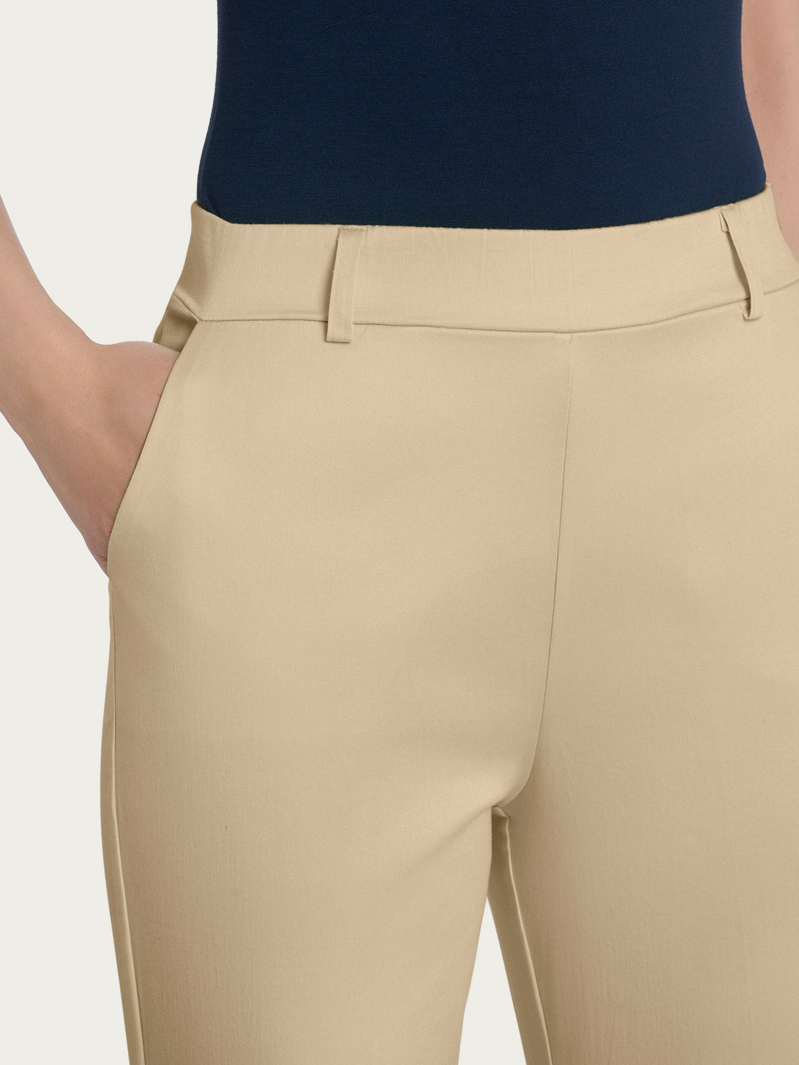 Ragno Satin Power pantalone dritto Irish Cream