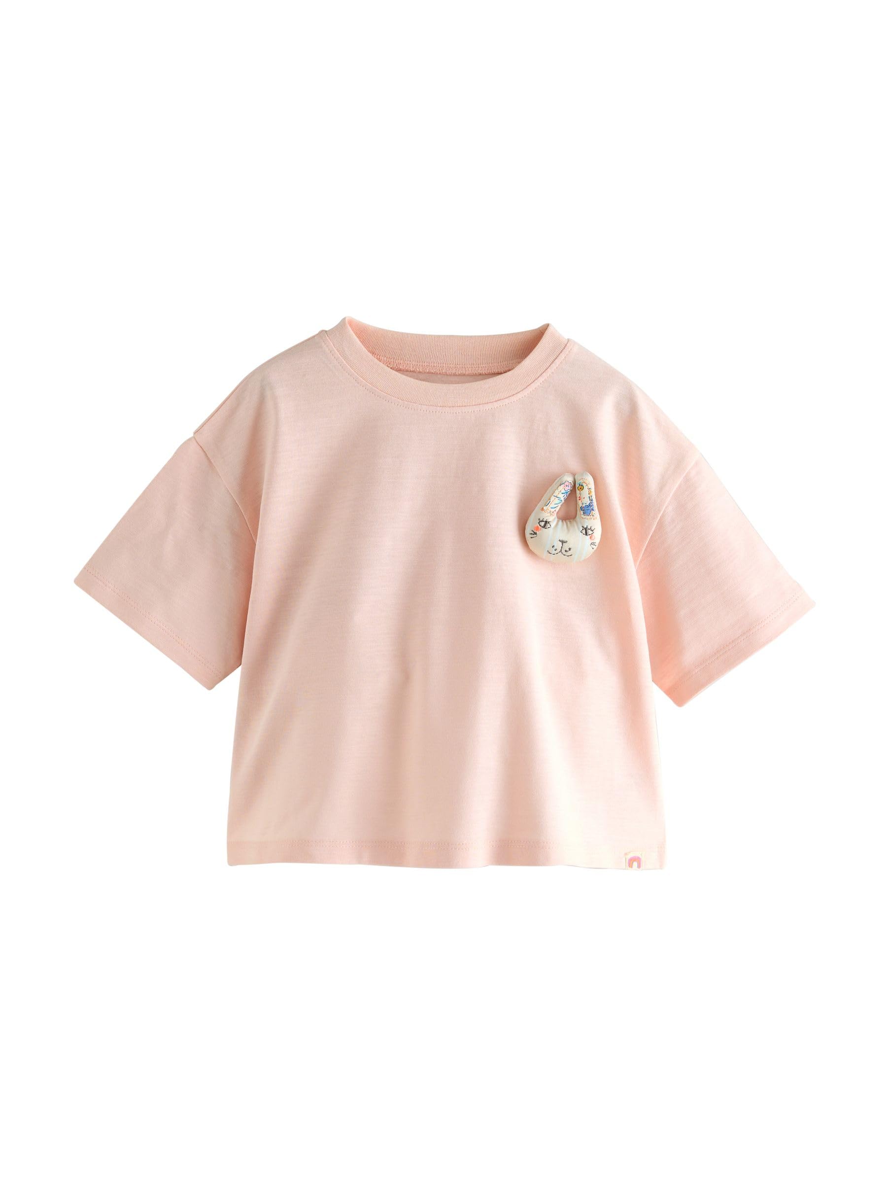 Next Confezione 4 T-Shirt Bambina in Cotone