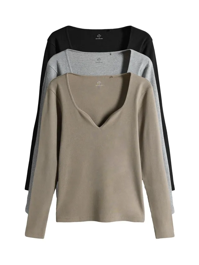 Geo Next The Set Coste Maglie Maniche Lunghe 3 Pezzi