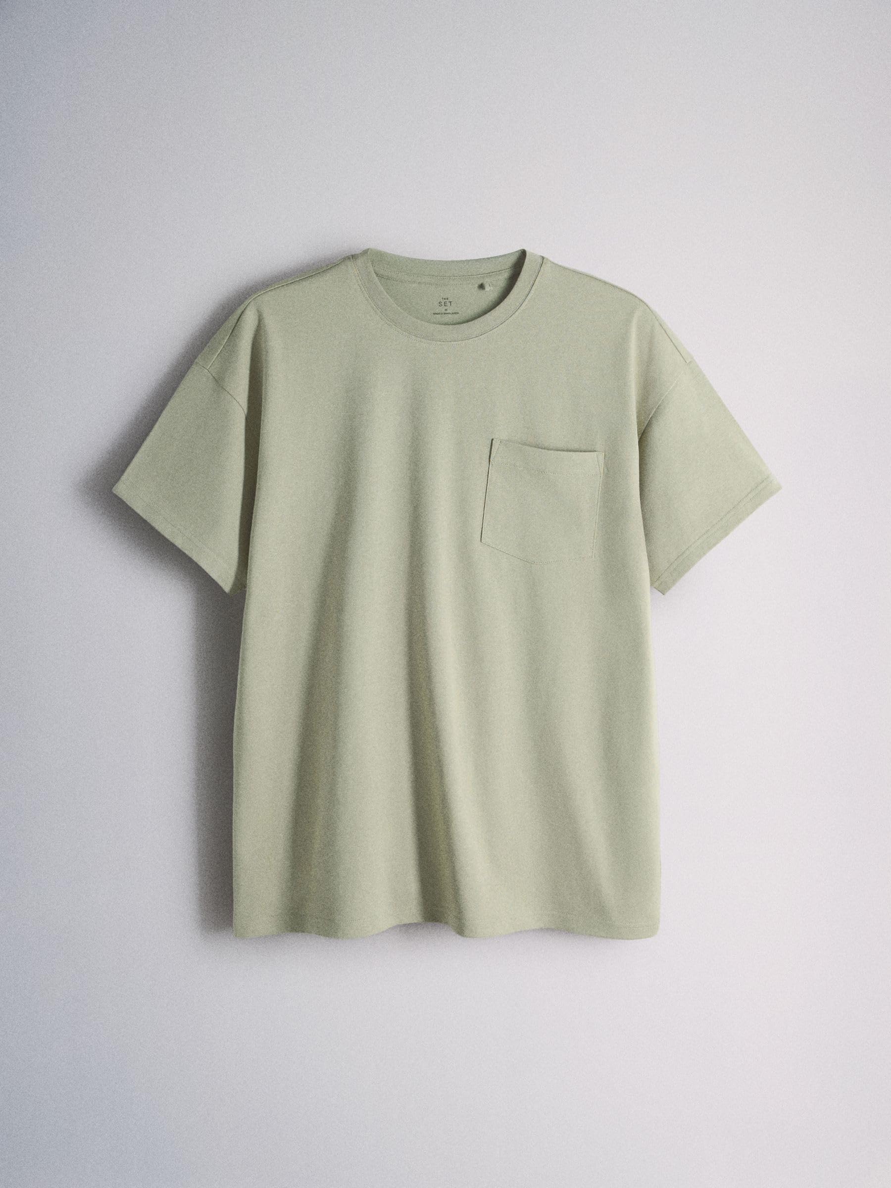 Geo Next The Set T-shirt cotone pesante uomo 4 pezzi con tasca