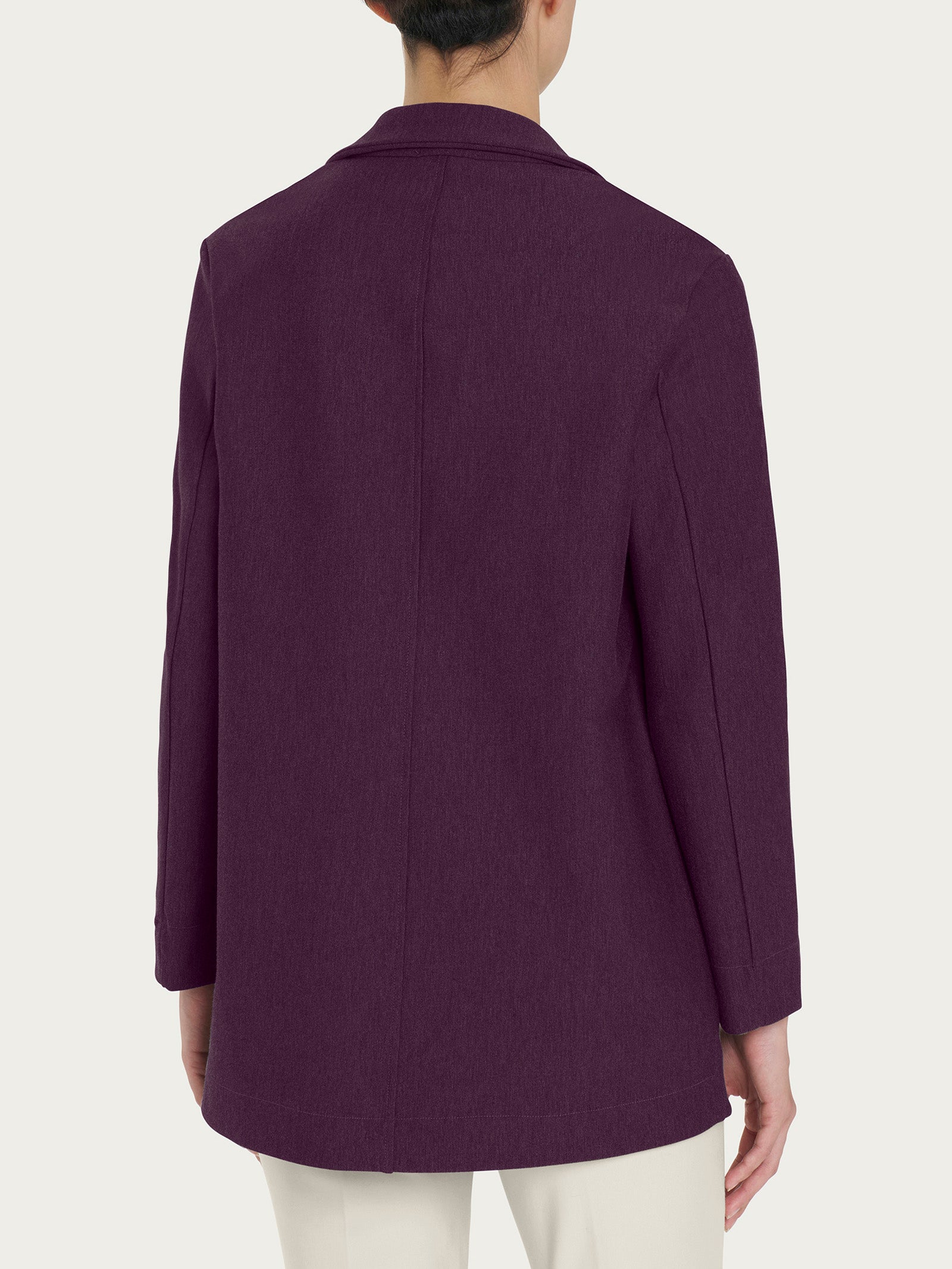 Ragno Compact Blazer Destrutturato viola invernale