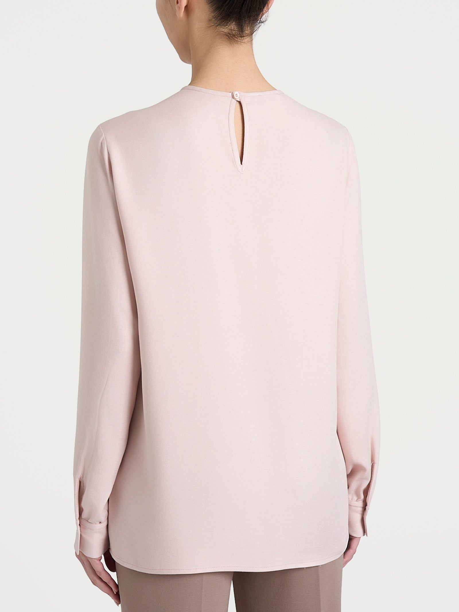 Ragno EcoSeta Winter Ecoseta blusa cameo rose manica lunga