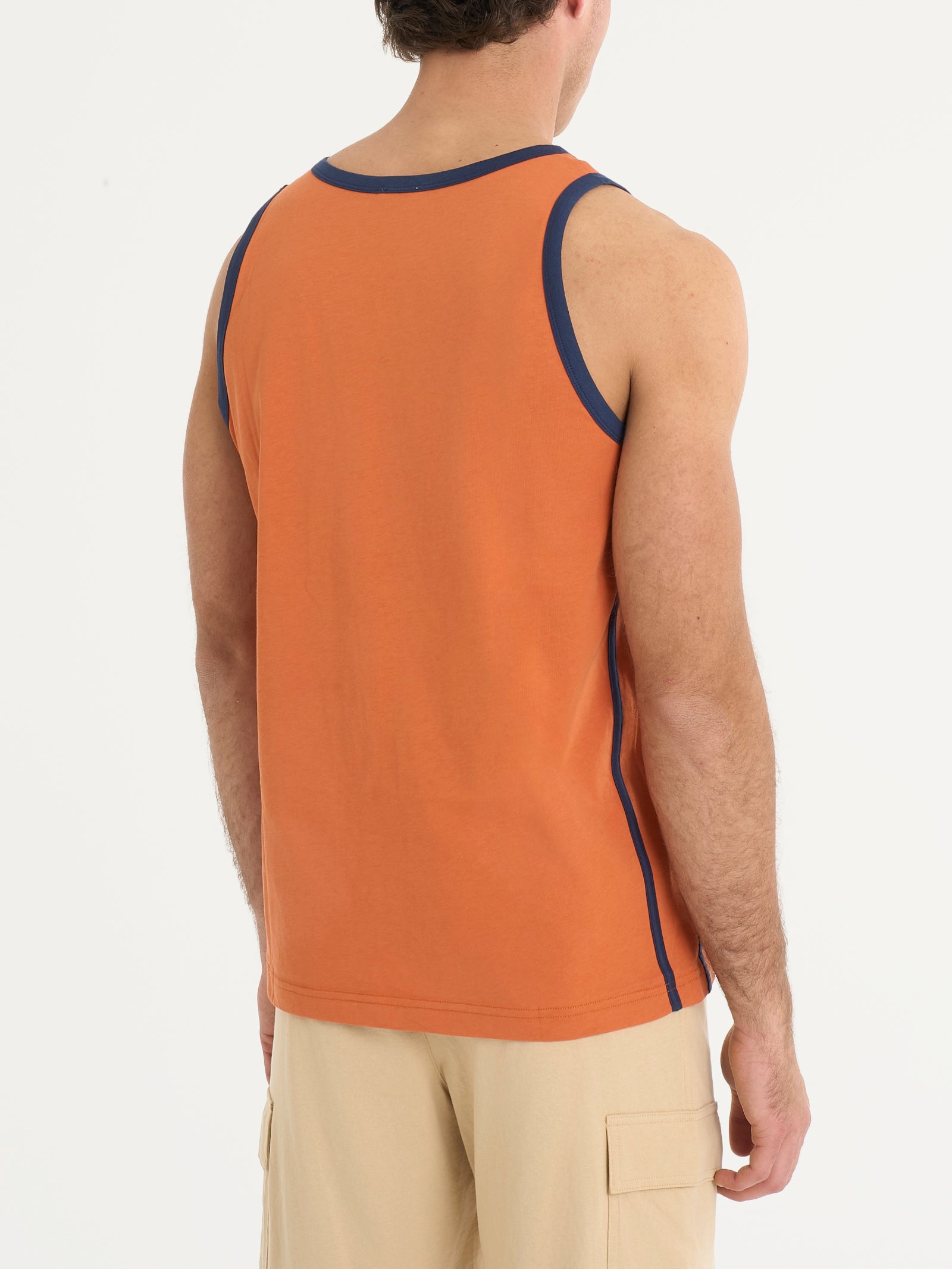 Ragno Jersey Cotone canotta spalla larga mango