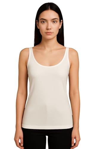 Lady C Canotta Donna Micromodal Spalla Larga Comoda