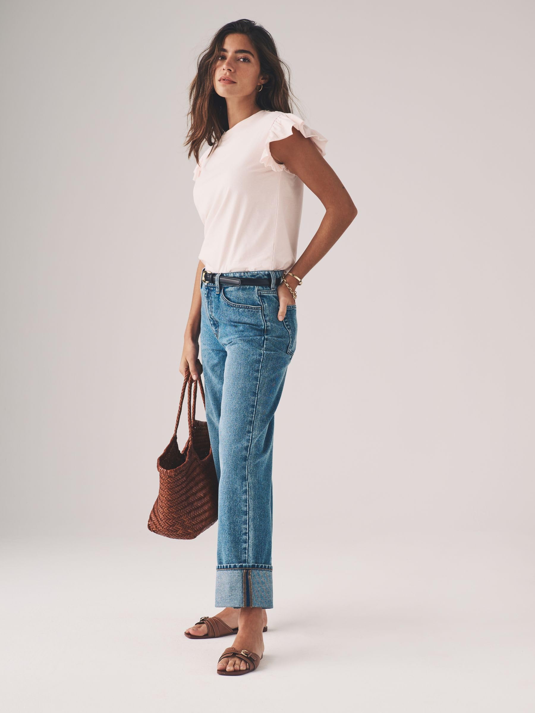The Set magliette donna maniche corte pack 4 volant