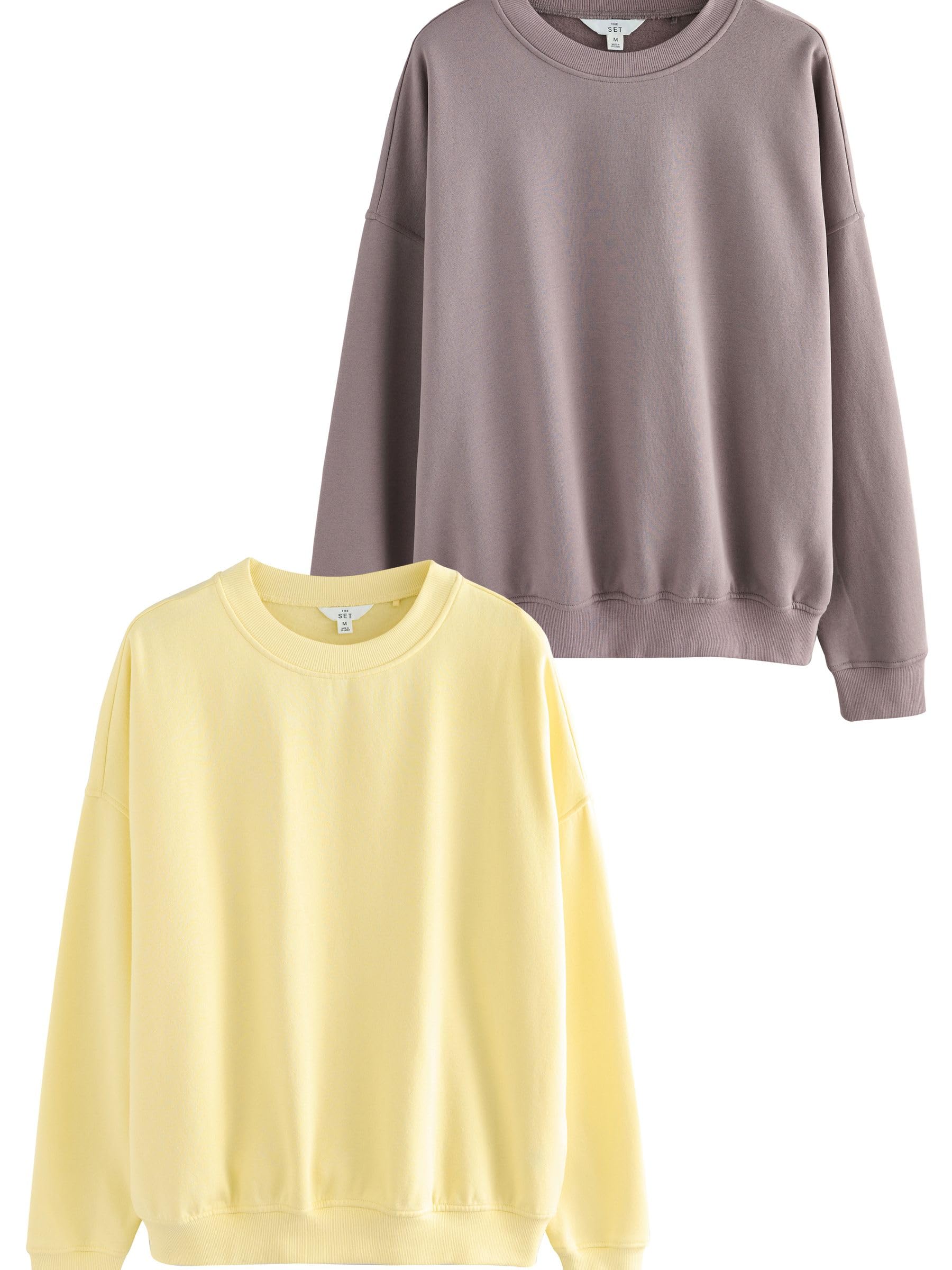 Geo Next The Set Felpe Donna Oversize 2 Pezzi Cotone