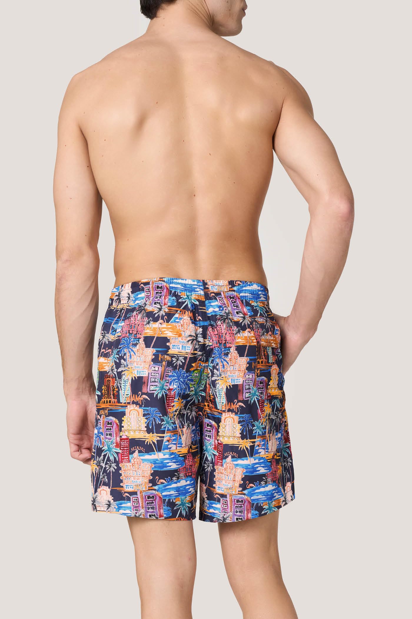 Goldenpoint Miami costume boxer uomo media lunghezza