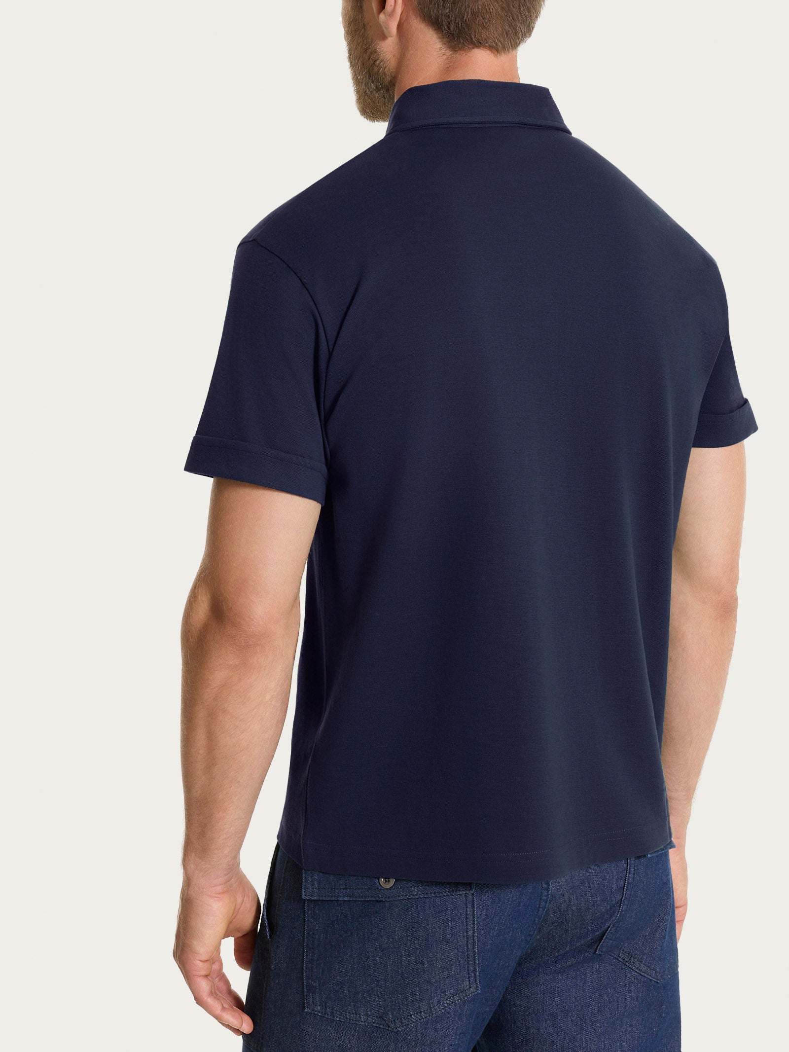 Ragno Polo Piquet Double Mercerized Outer Space