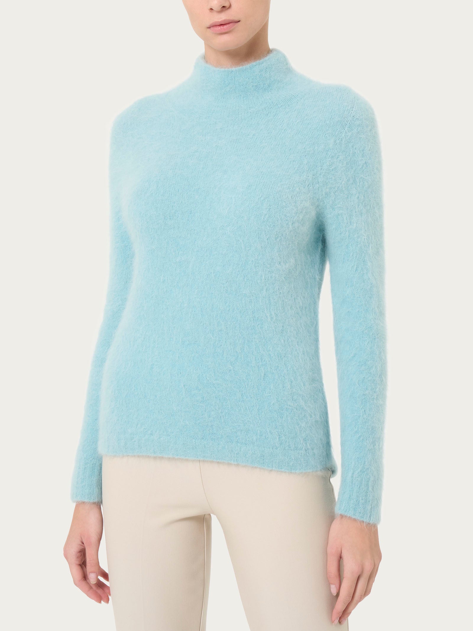 Ragno Merino Soft Lupetto Nile Blue misto alpaca