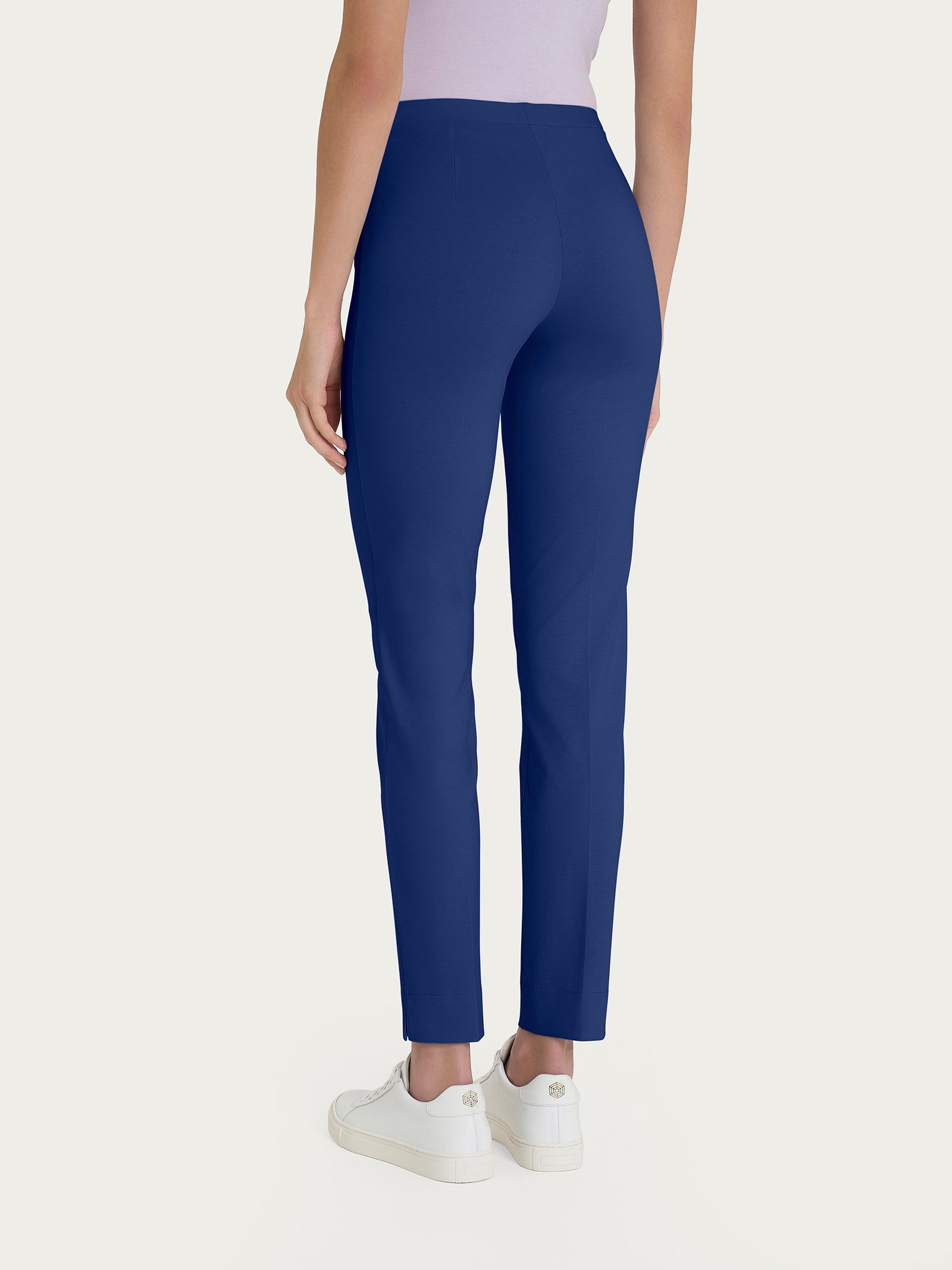 Ragno Compact Light pantalone sigaretta blu blueberry skinny