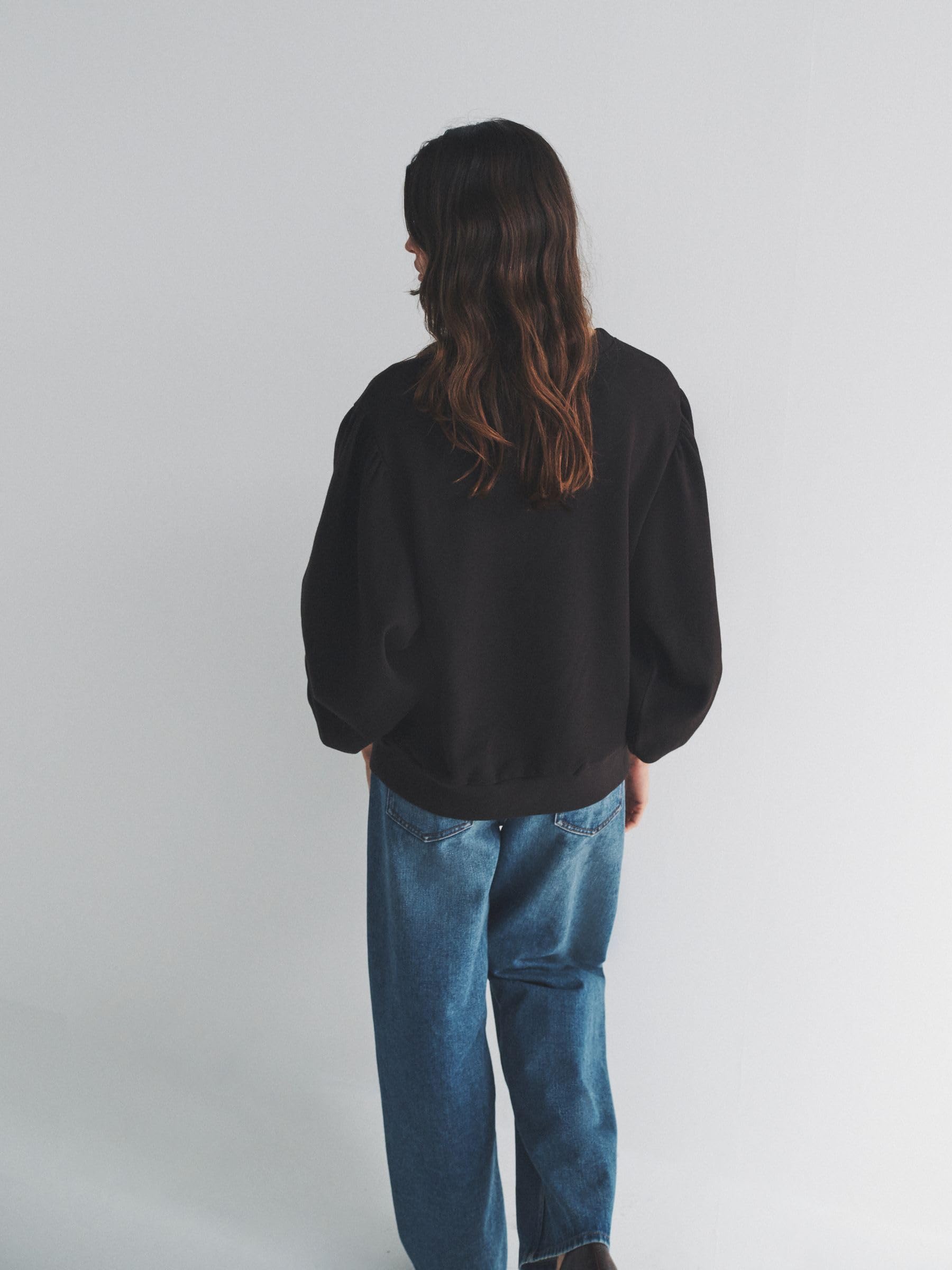 Next The Set felpa girocollo donna oversize 2 pezzi
