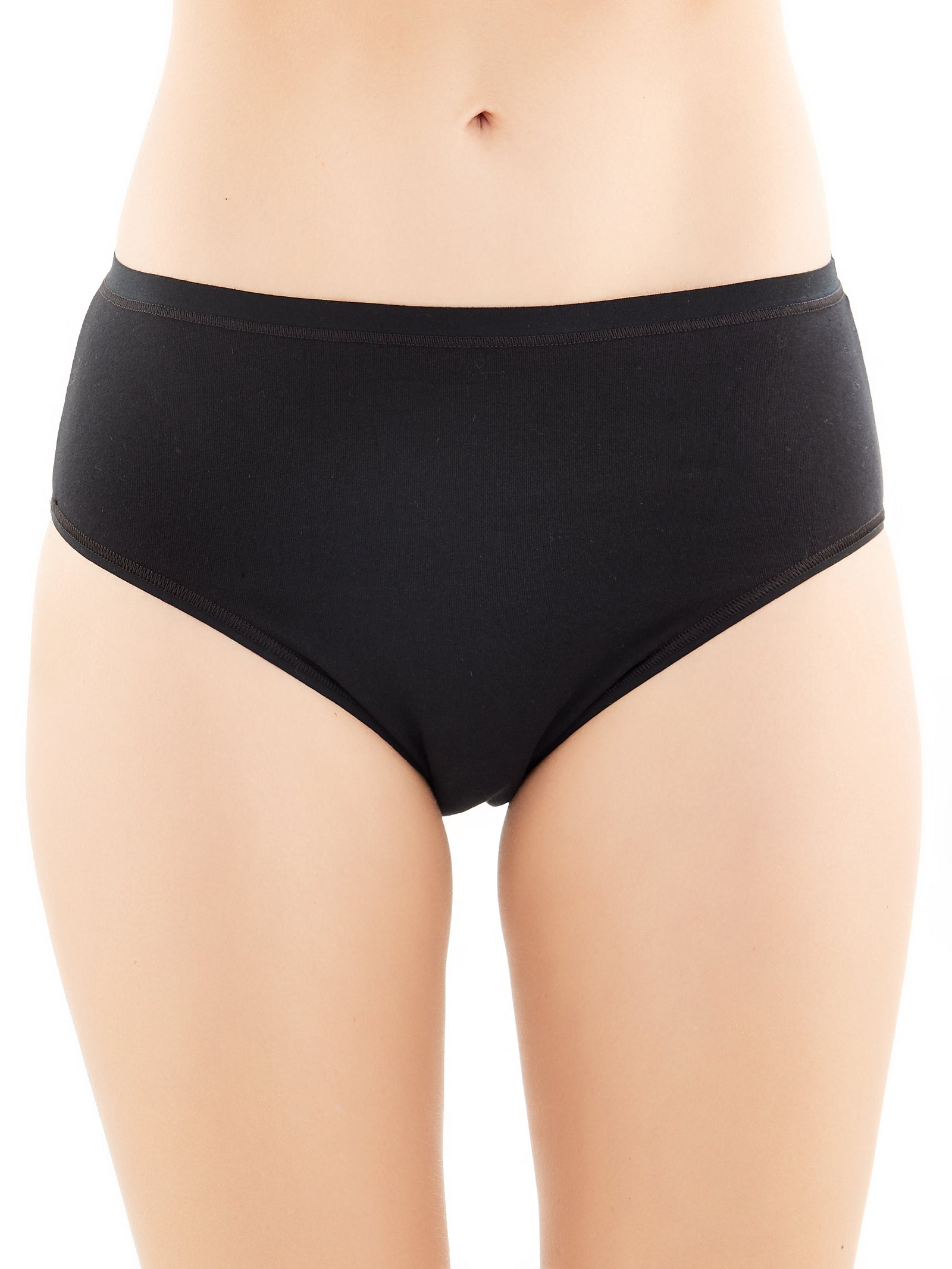 Ragno Fly Slip Medio Donna Nero 2 Pezzi Cotone