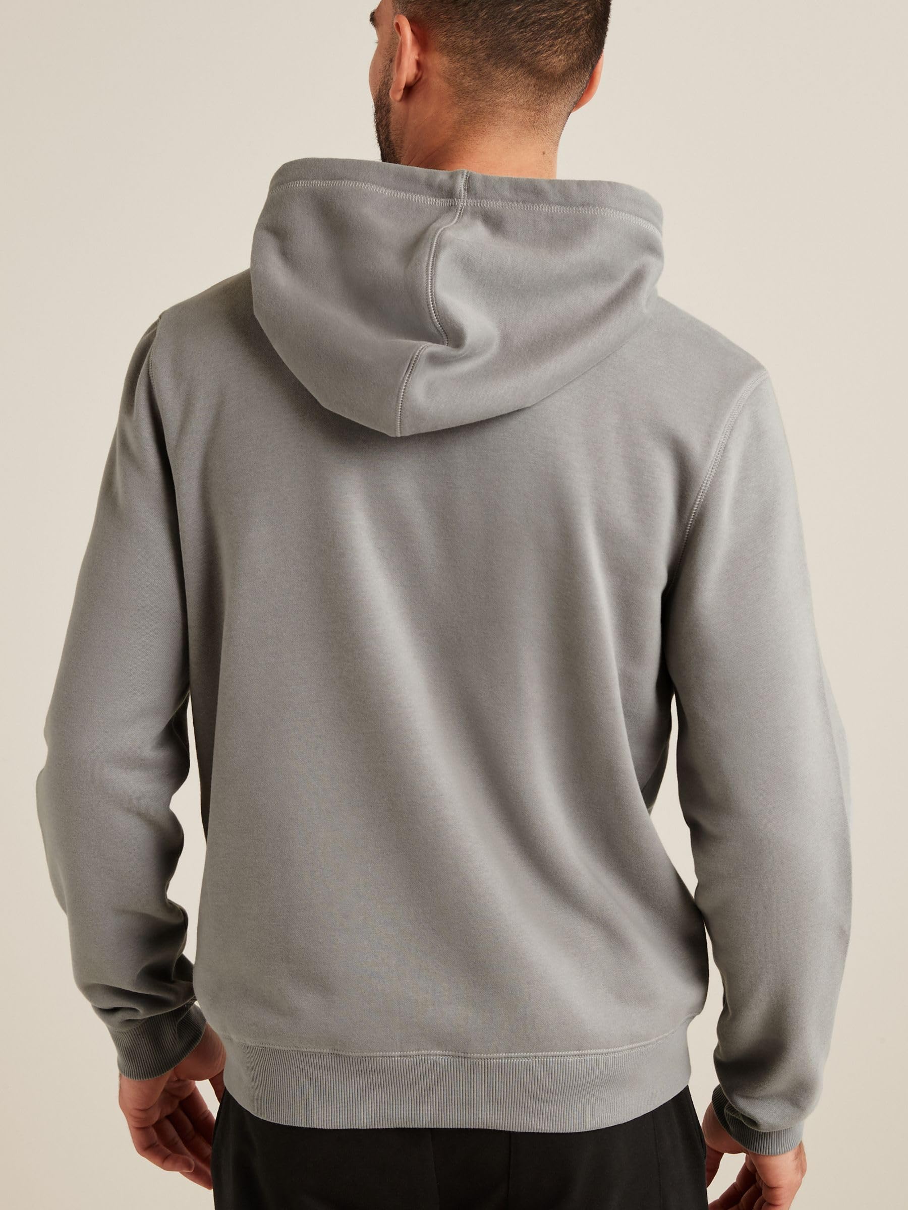 Next Zip-Up felpa uomo con cappuccio in misto cotone