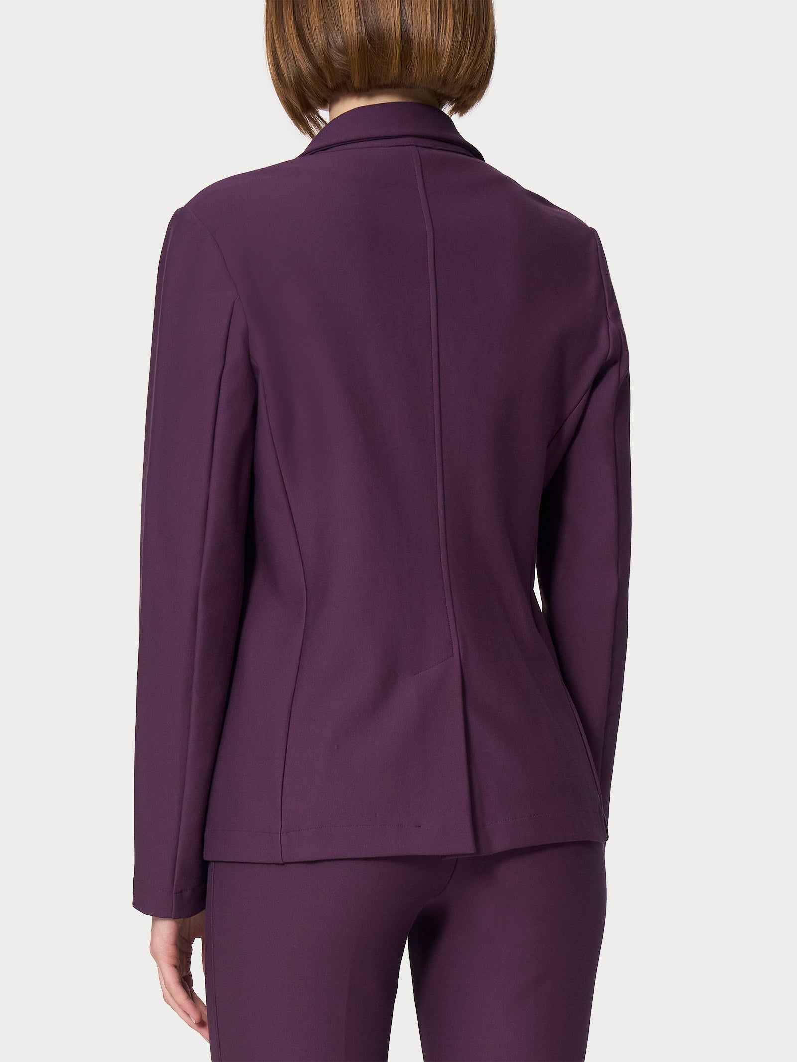 Ragno Compact Blazer giacca due bottoni Plum Perfect regular