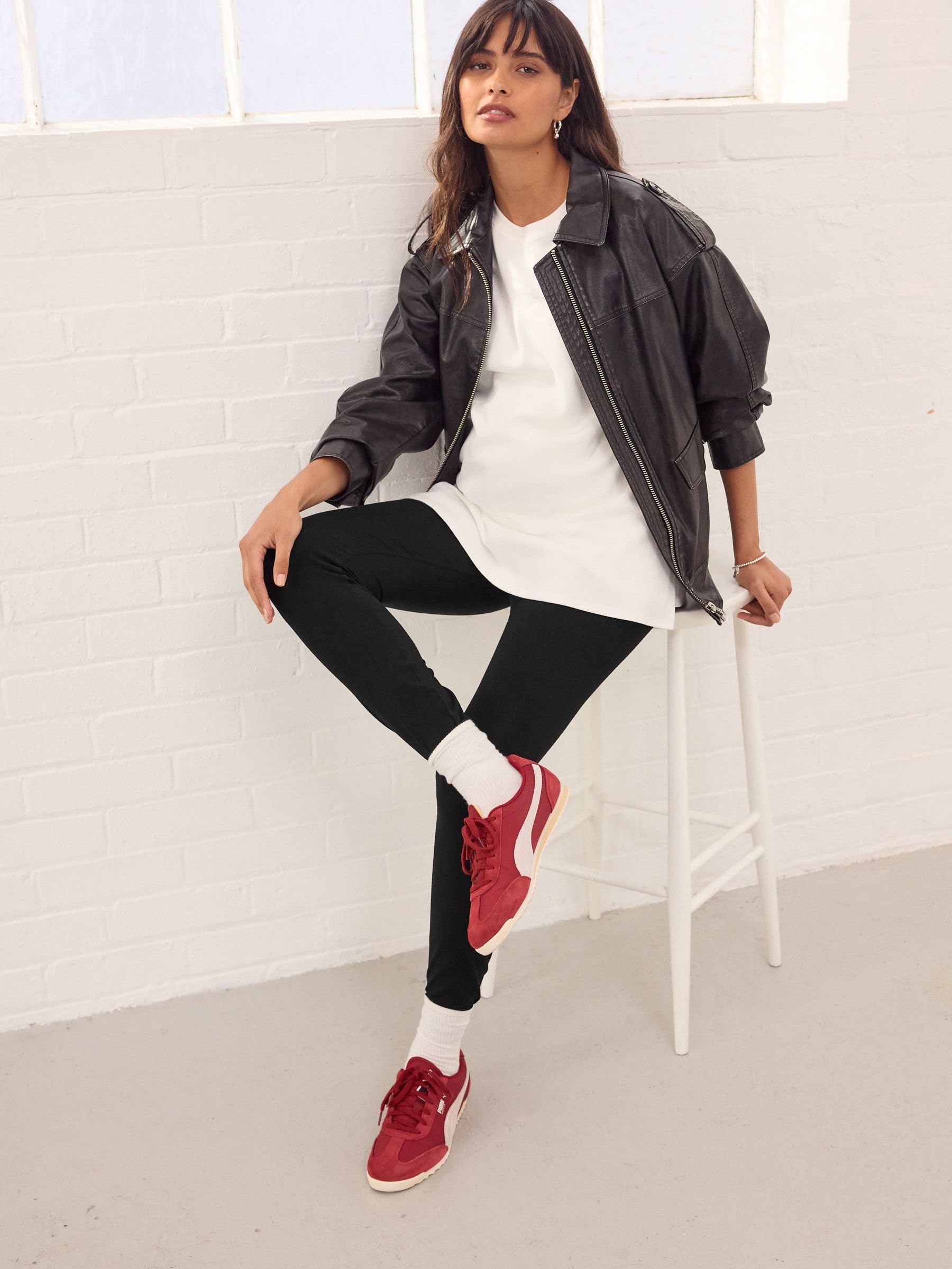NEXT Leggings Premaman Elasticizzati Donna 2 Pezzi 50