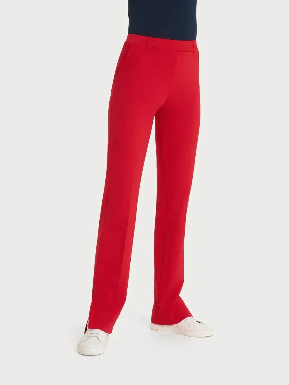 Ragno Compact Light pantalone dritto salsa in cotone