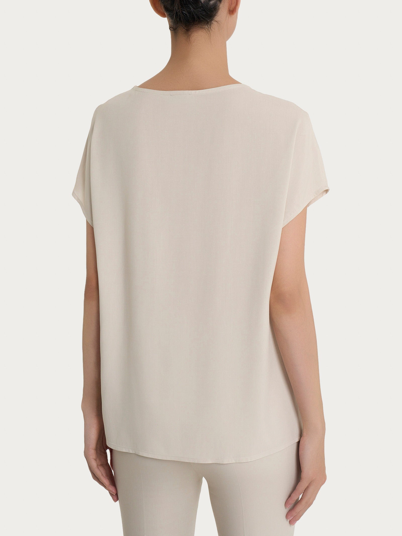 Ragno Ecoseta blusa champignon manica kimono viscosa
