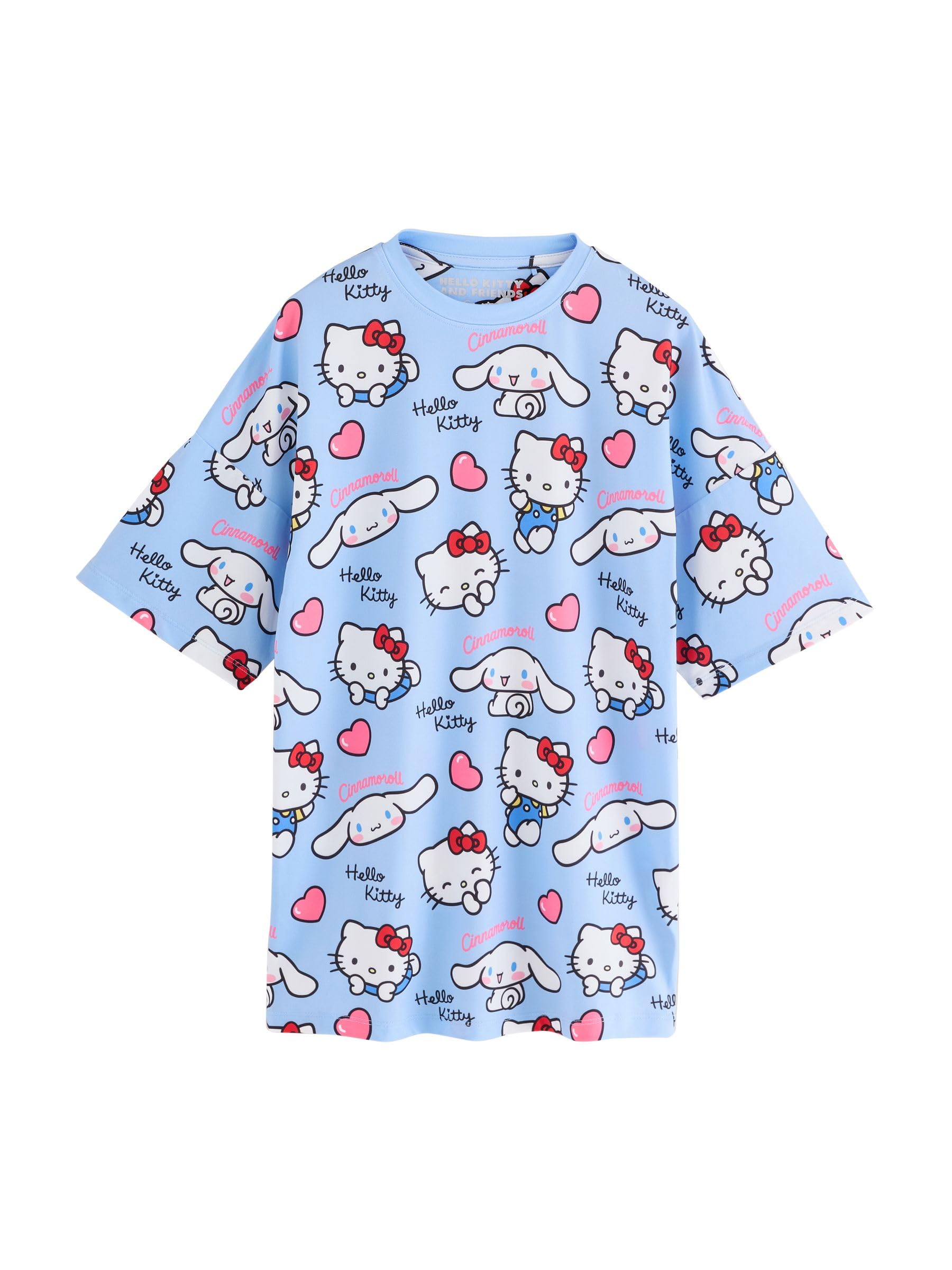 Next Hello Kitty camicia da notte bambina 2 pezzi 134 lavabile