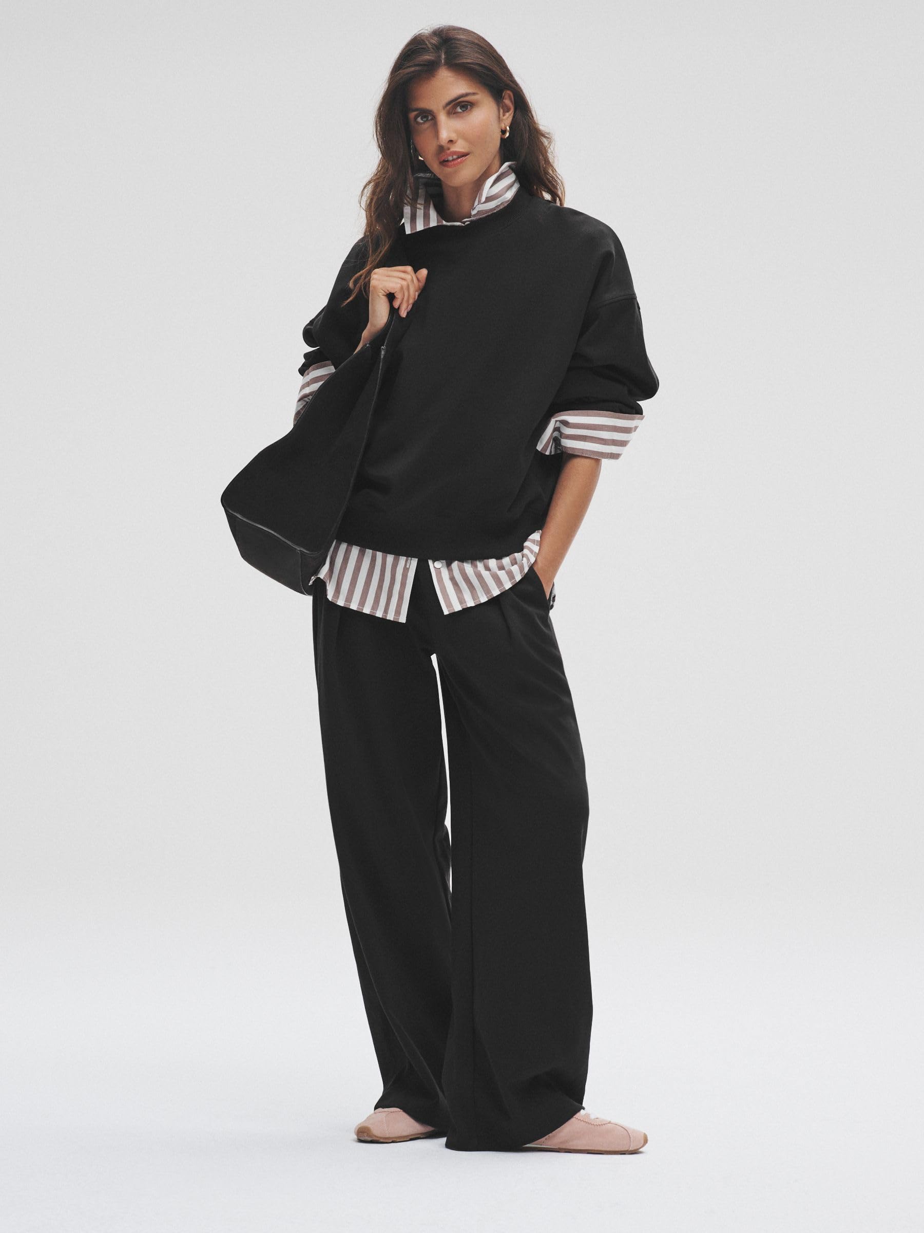 Geo Next The Set felpa donna girocollo 2 pezzi felpa pesante