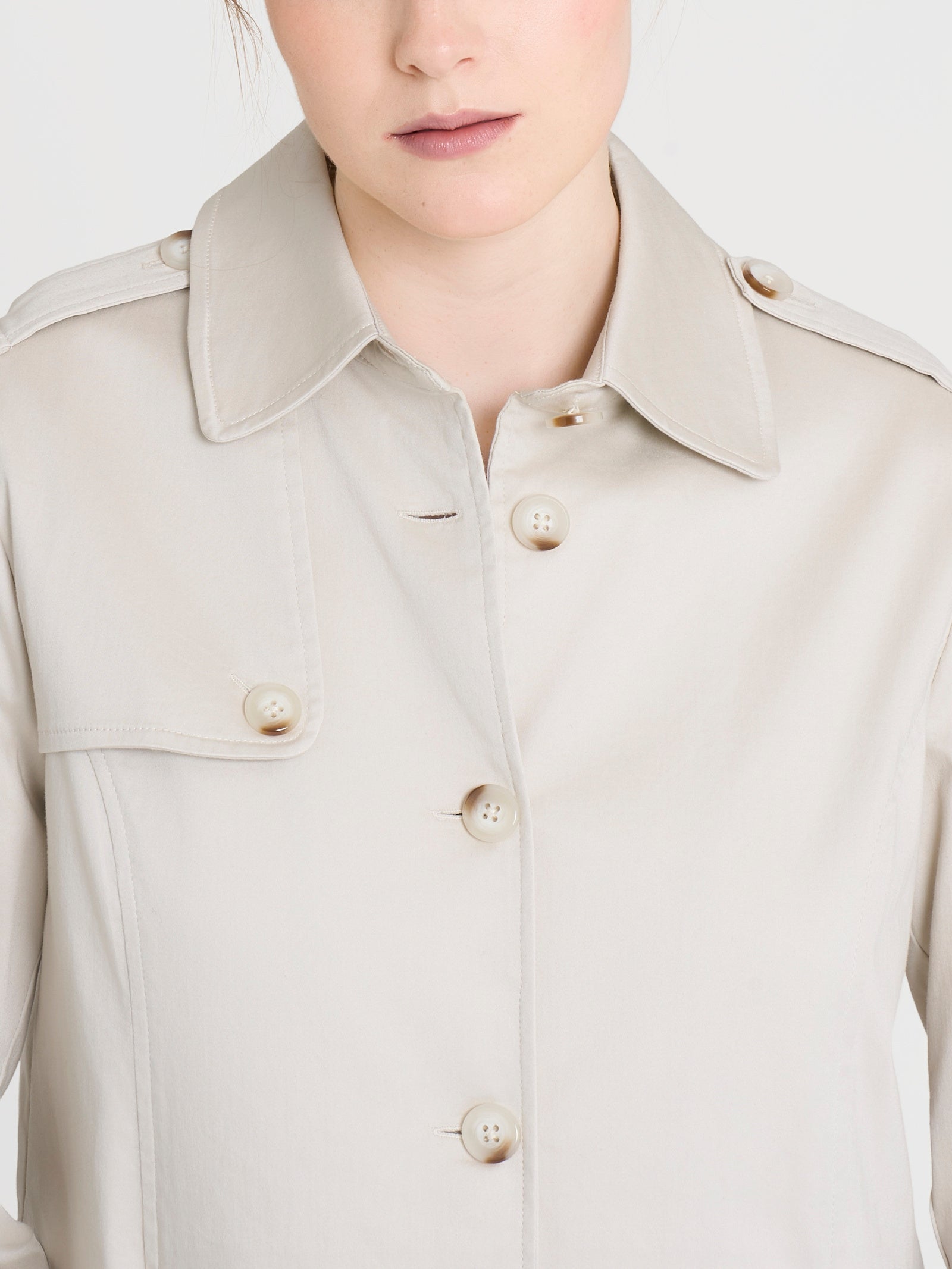 Ragno Satin Power WR Trench Giacca Champignon