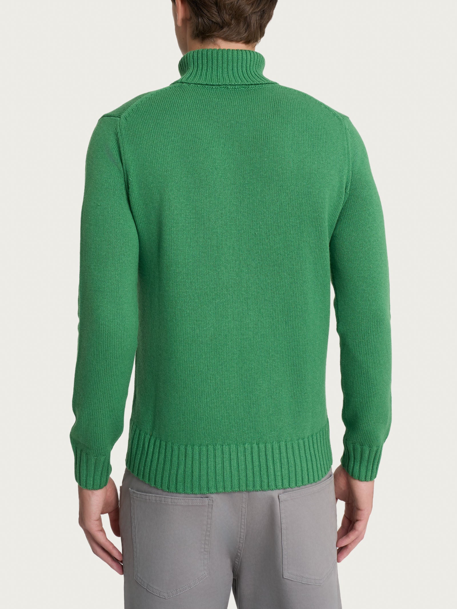 Ragno Nice Wool dolcevita uomo Juniper