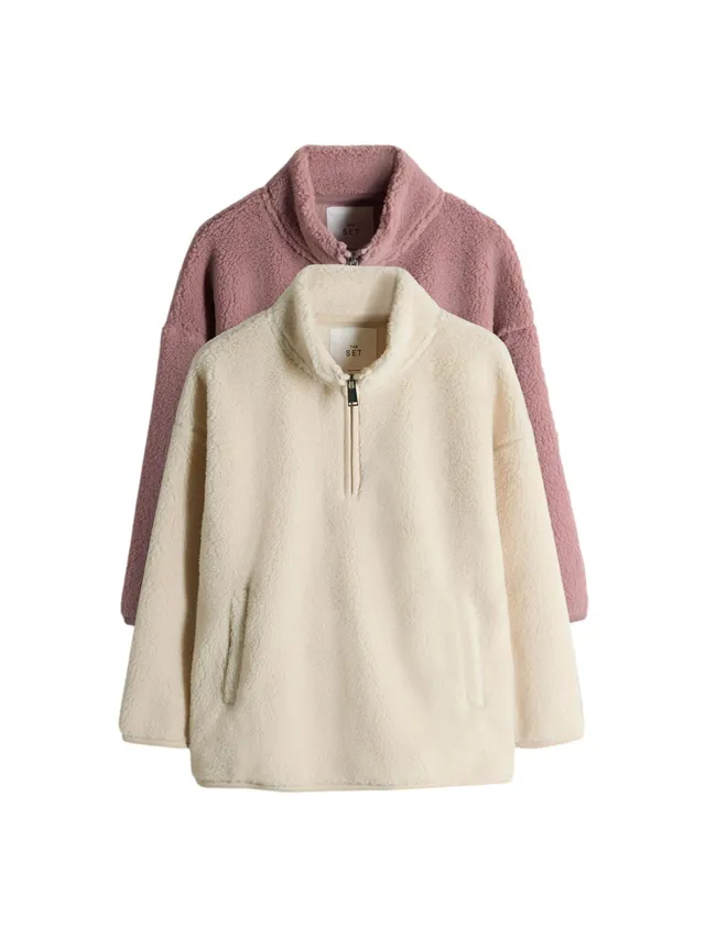 Geo Next The Set pile bambina mezza zip 2 pezzi caldo