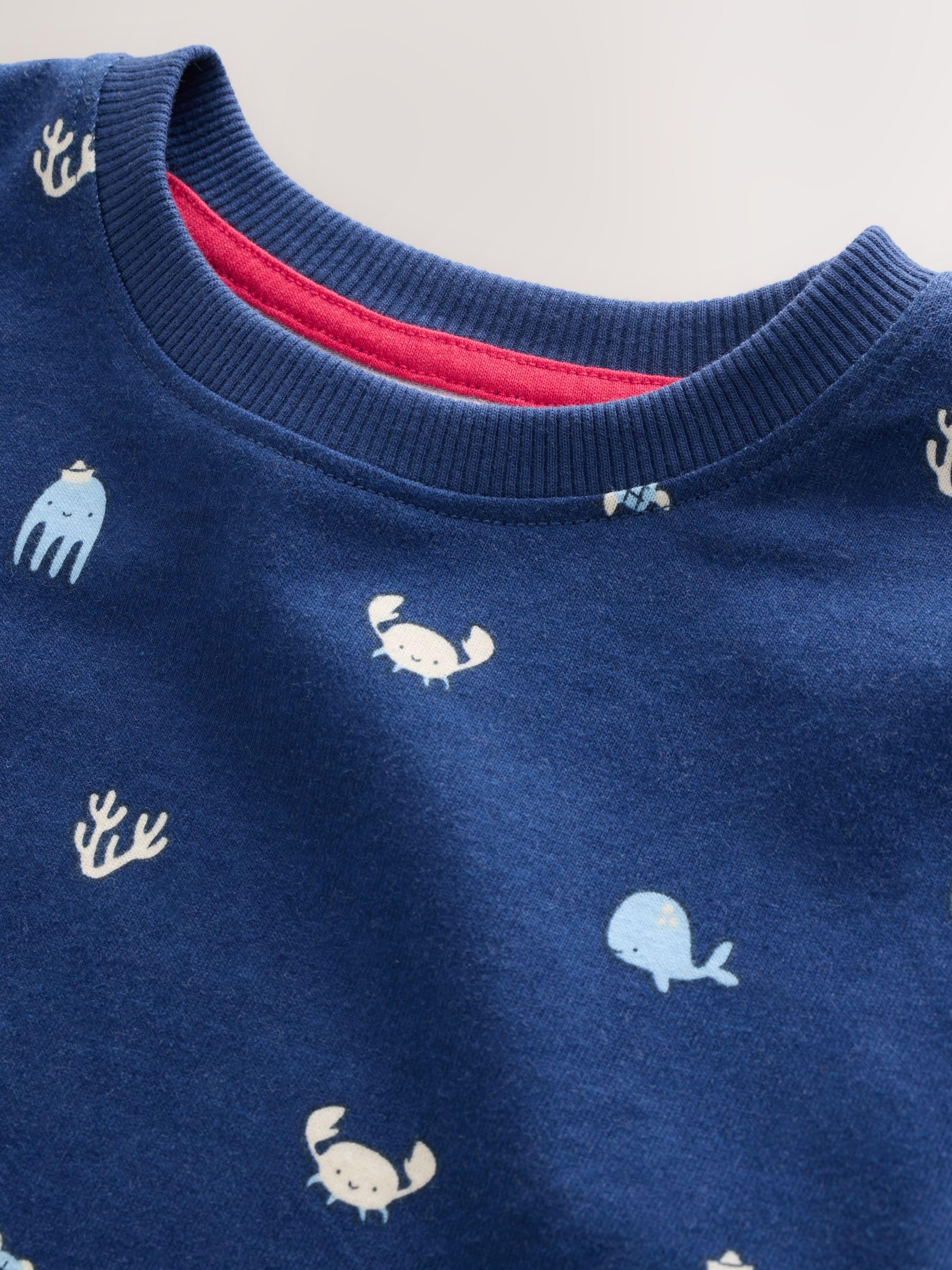 Next pigiama corto bambino 3 pezzi 110-116 uso quotidiano