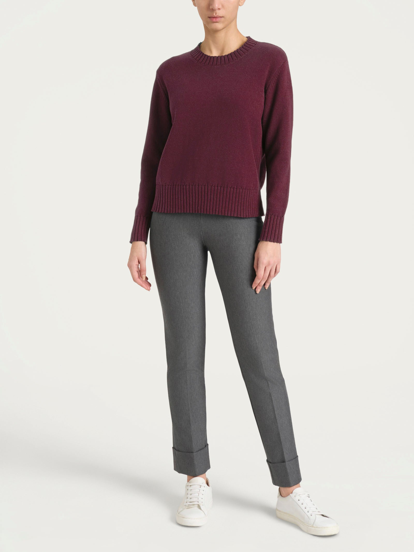Ragno Winter Cotton Maglia Girocollo Fig Mel cotone