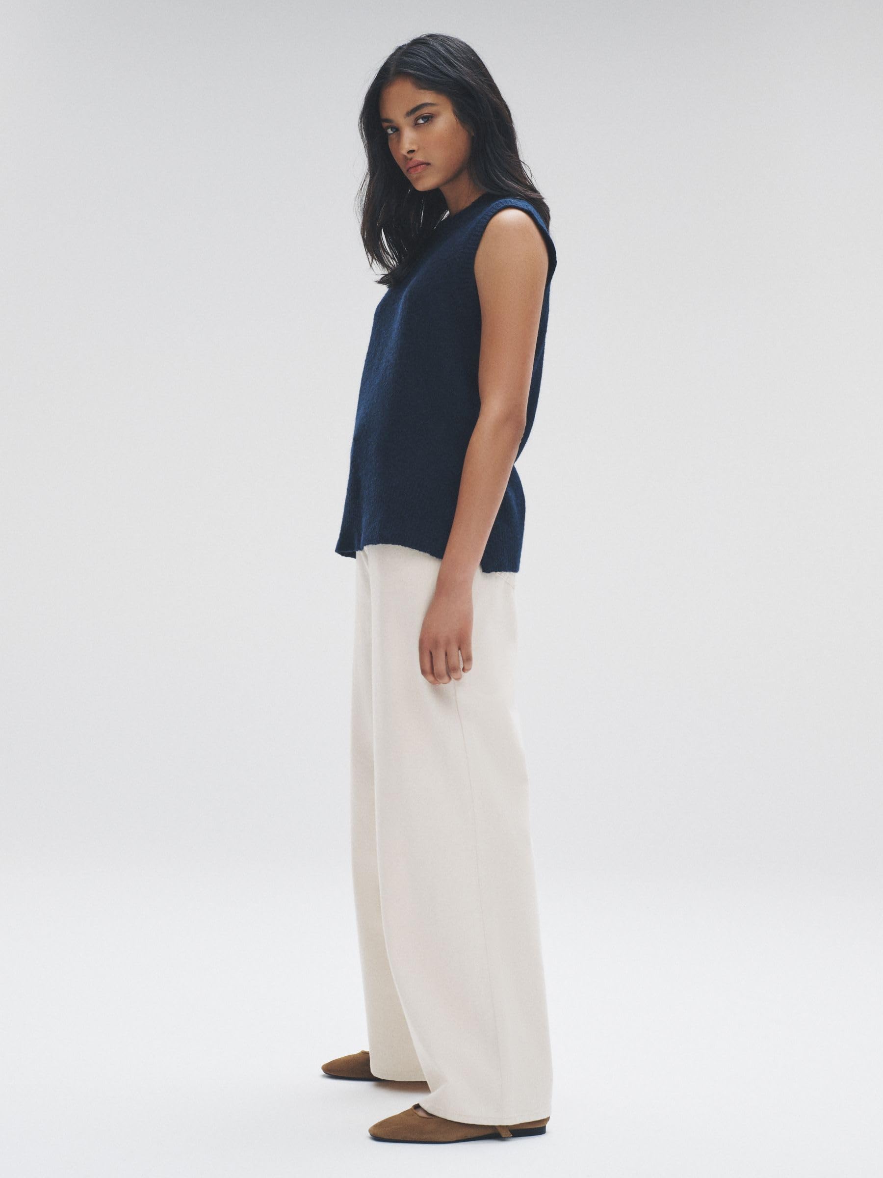 Geo Next The Set gilet maglia donna confezione 2 pezzi lana